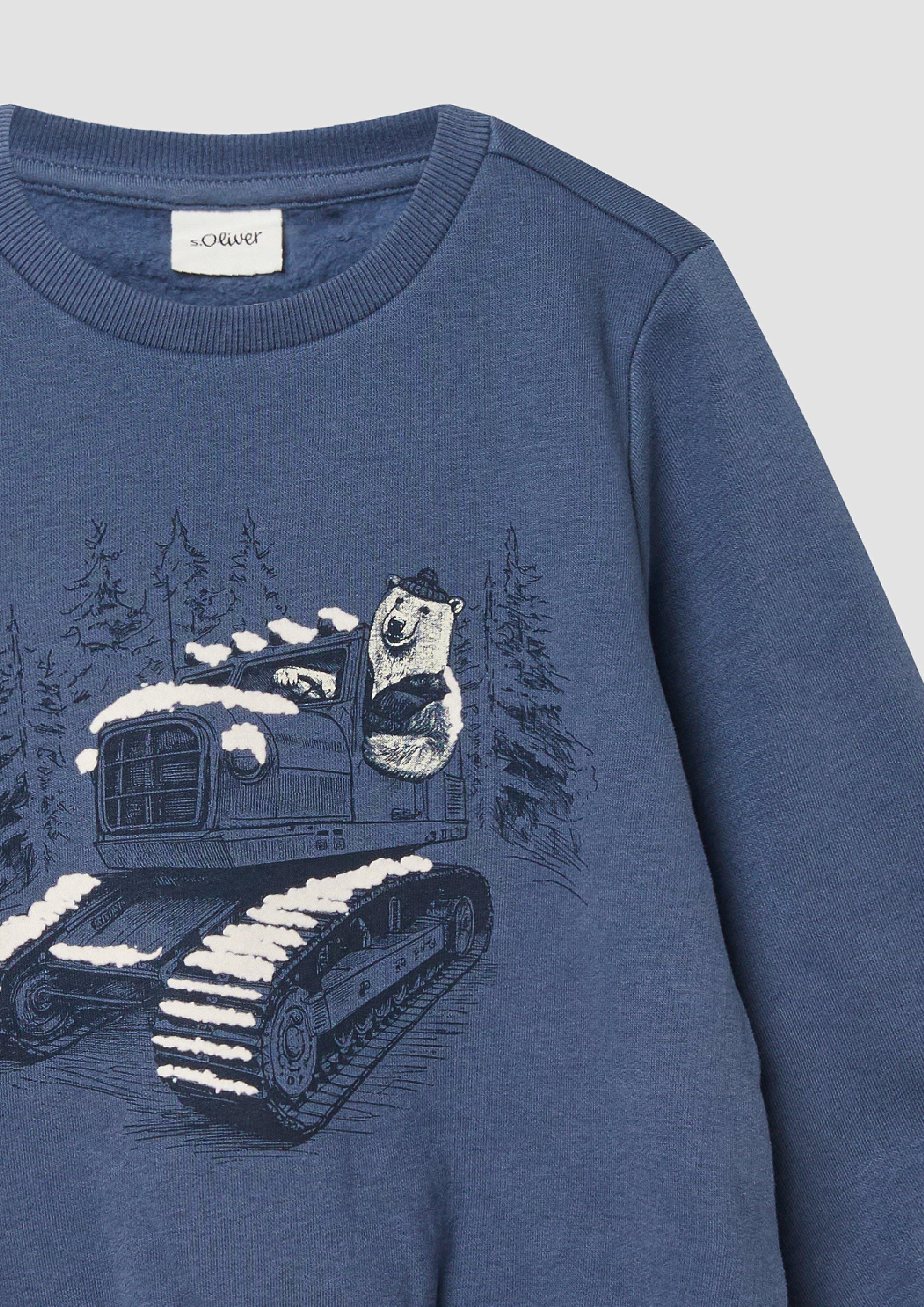 Sweat-shirt in 5544 & 8844