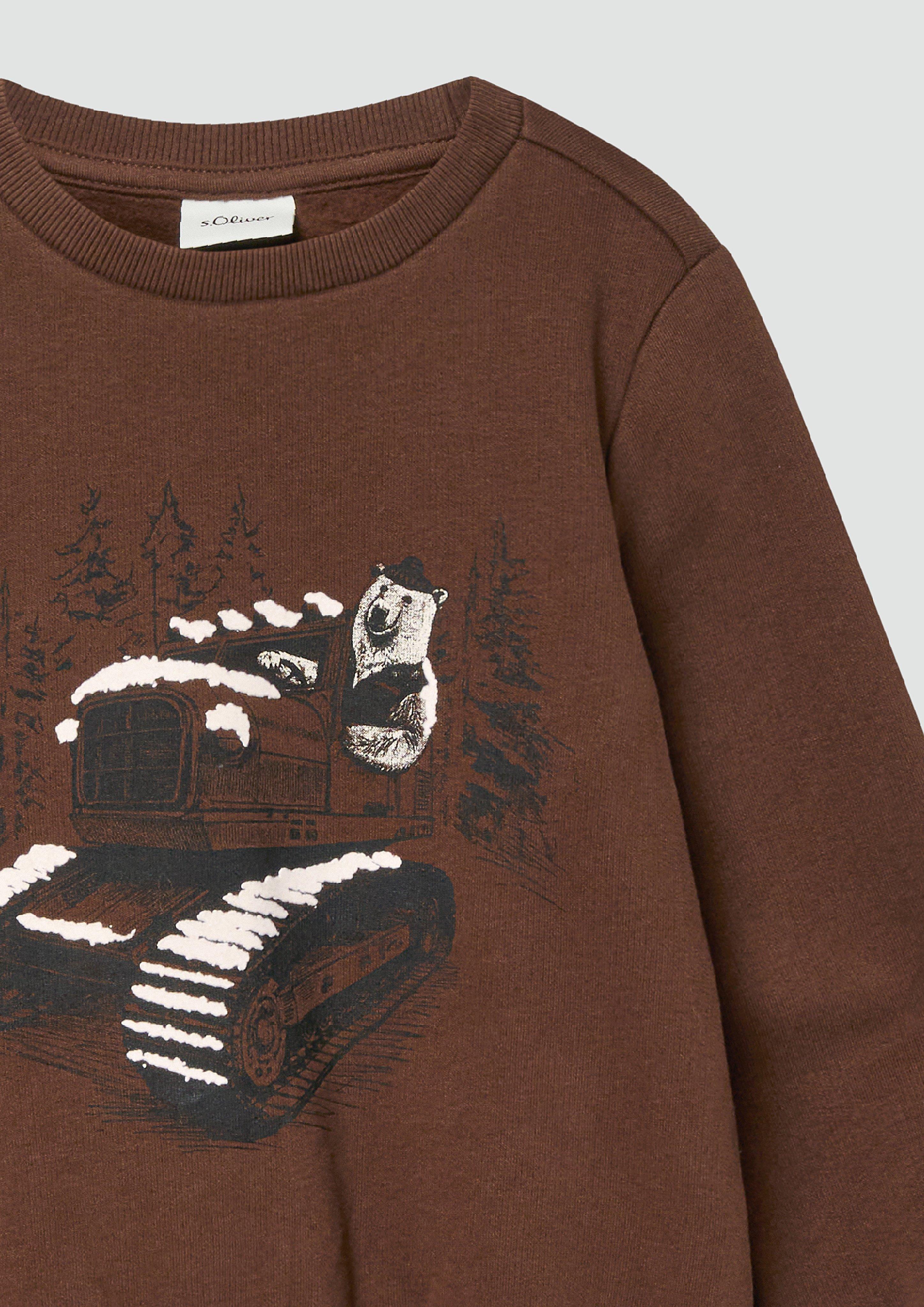 Sweatshirt in 8844 & 5544