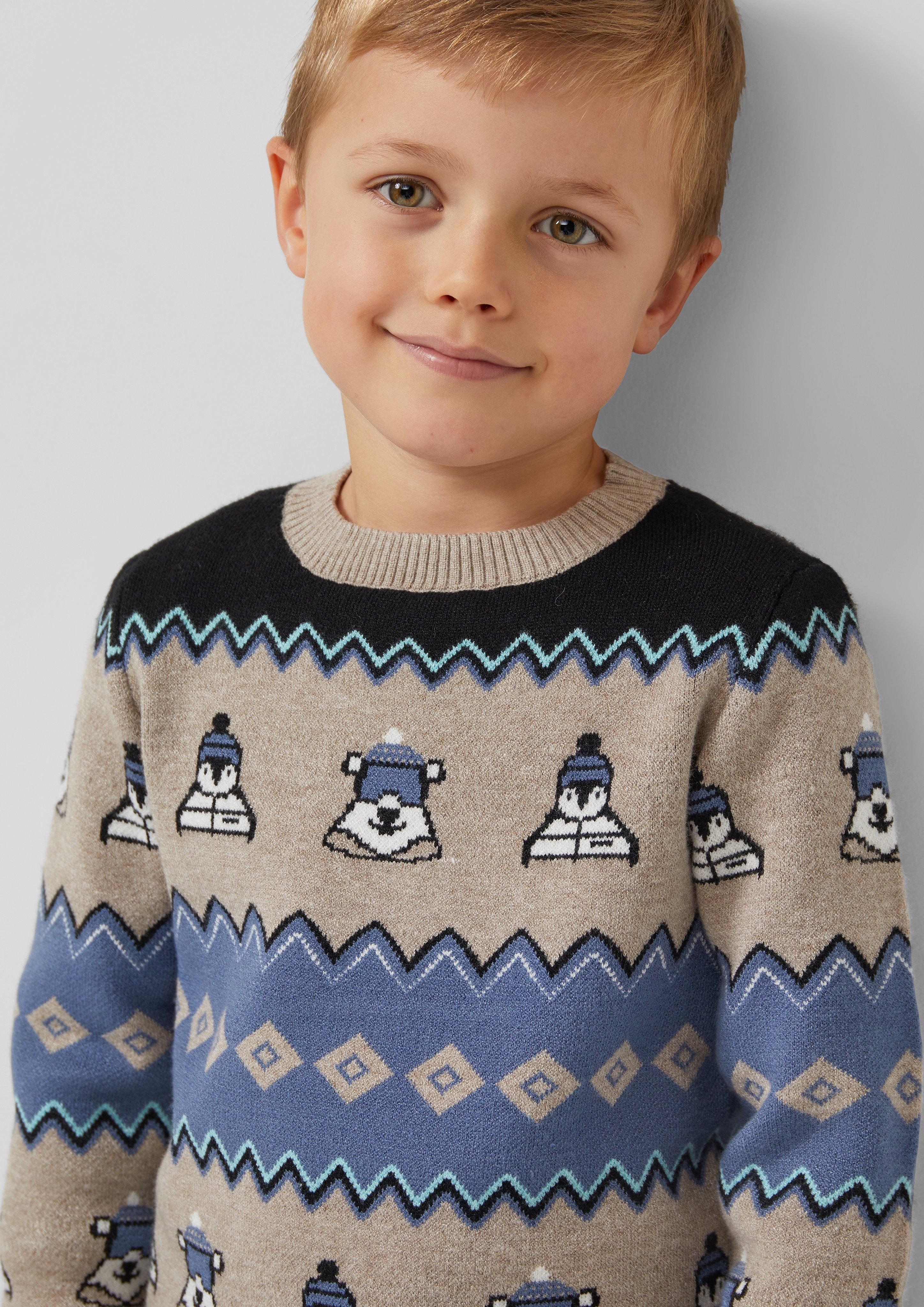 Pull en tricot in 86X1