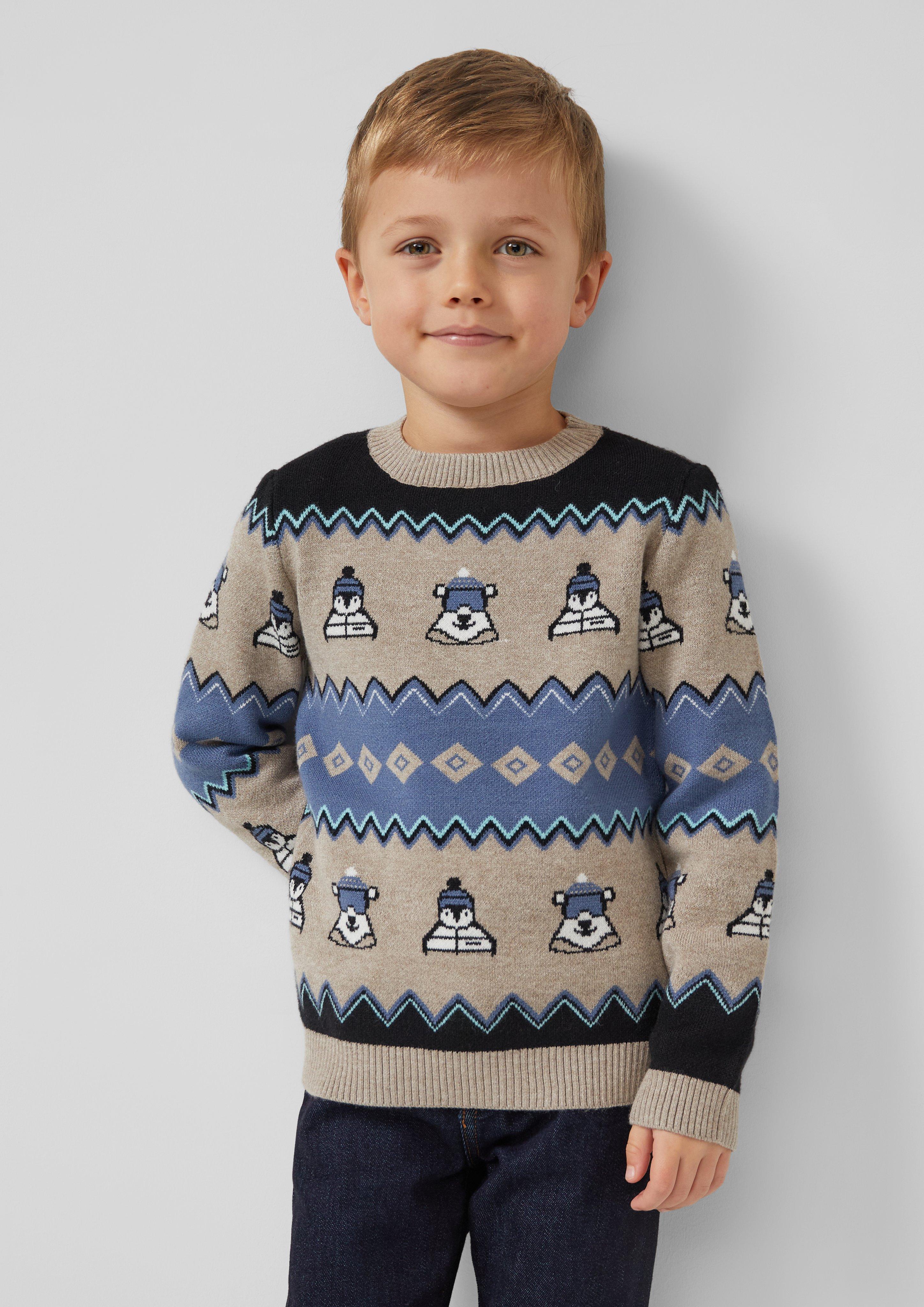 Strickpullover in 86X1