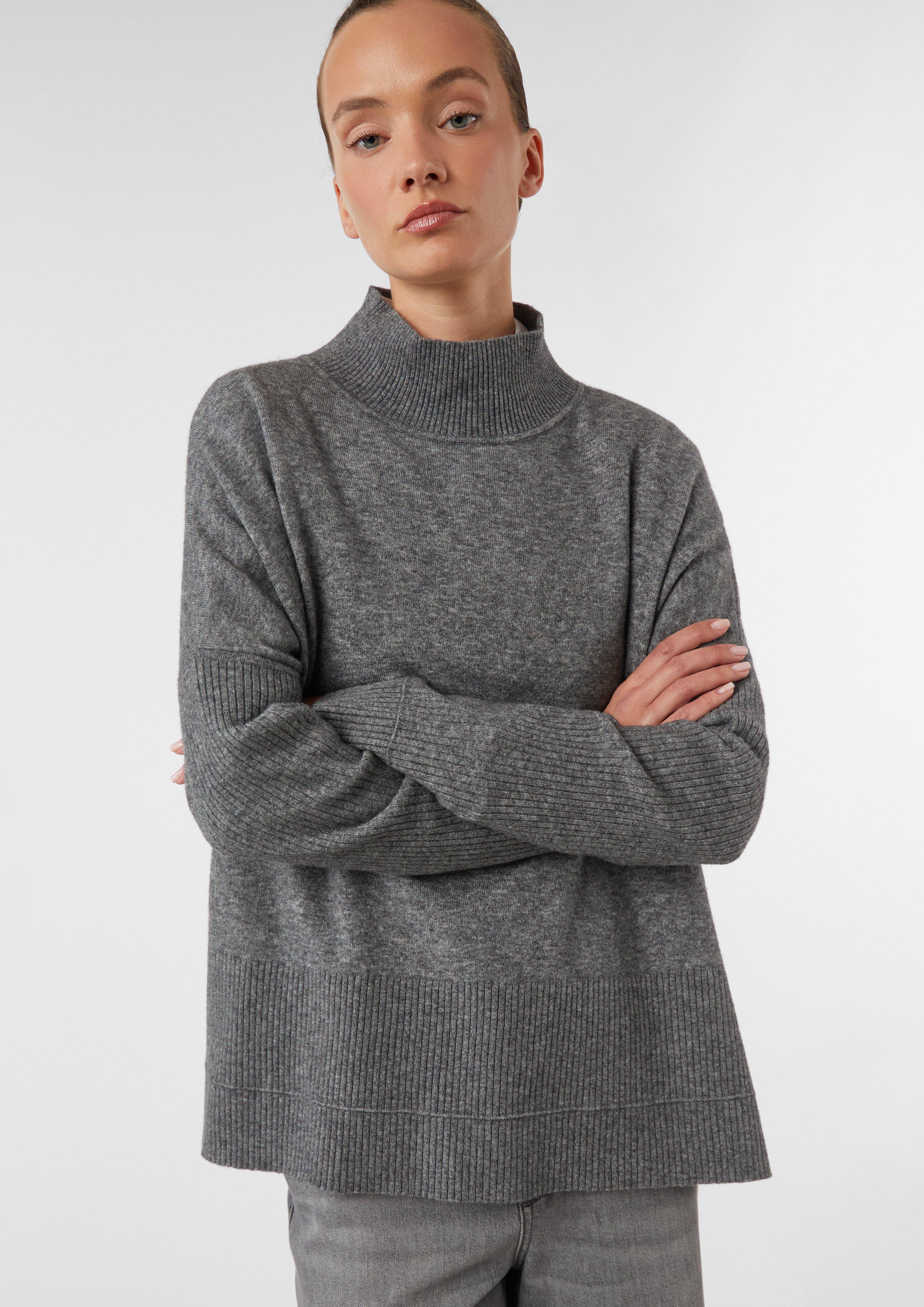 Knitted pullover in 95W7