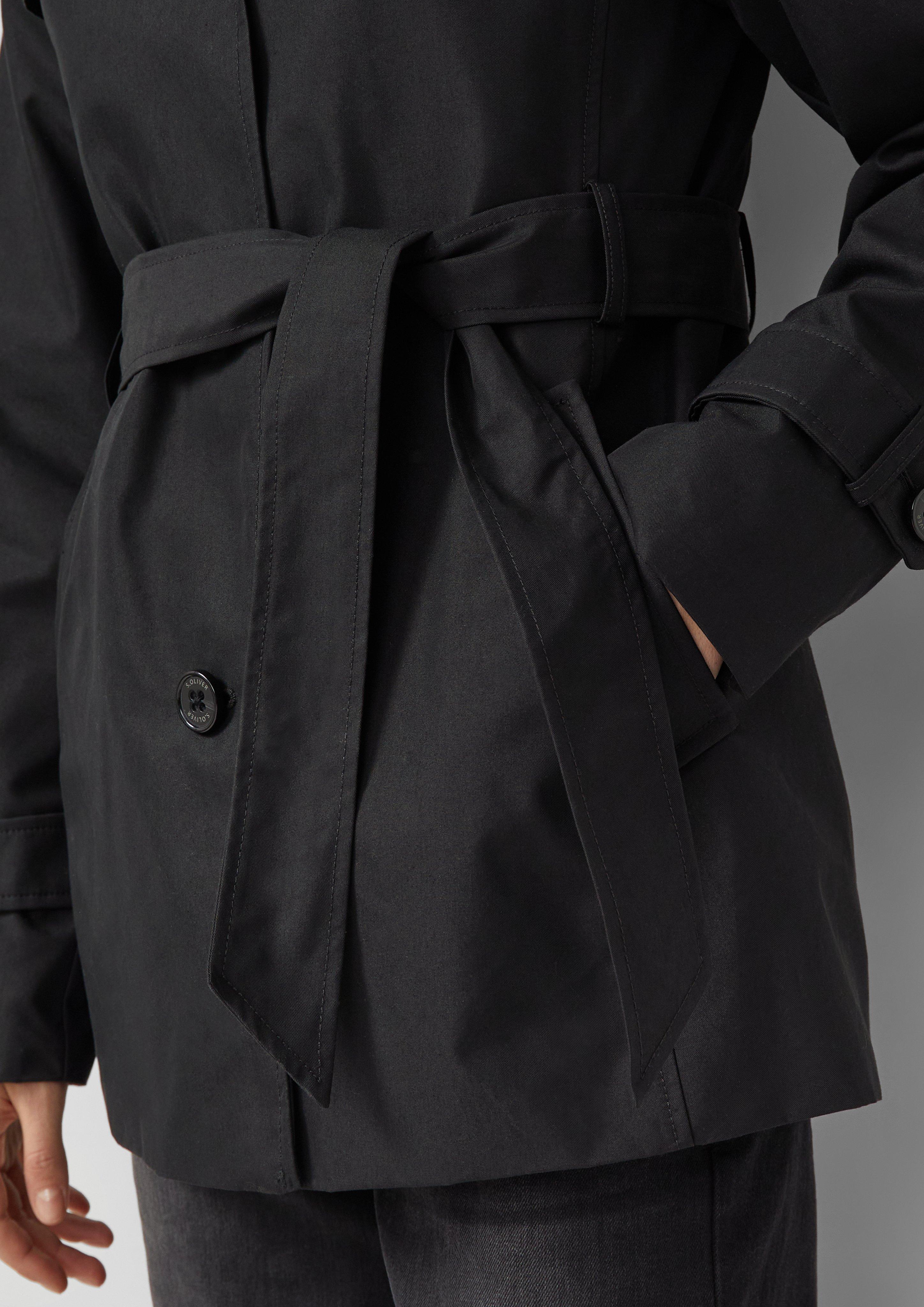 Thumbnail - Wasserabweisender Trenchcoat im Slim Fit