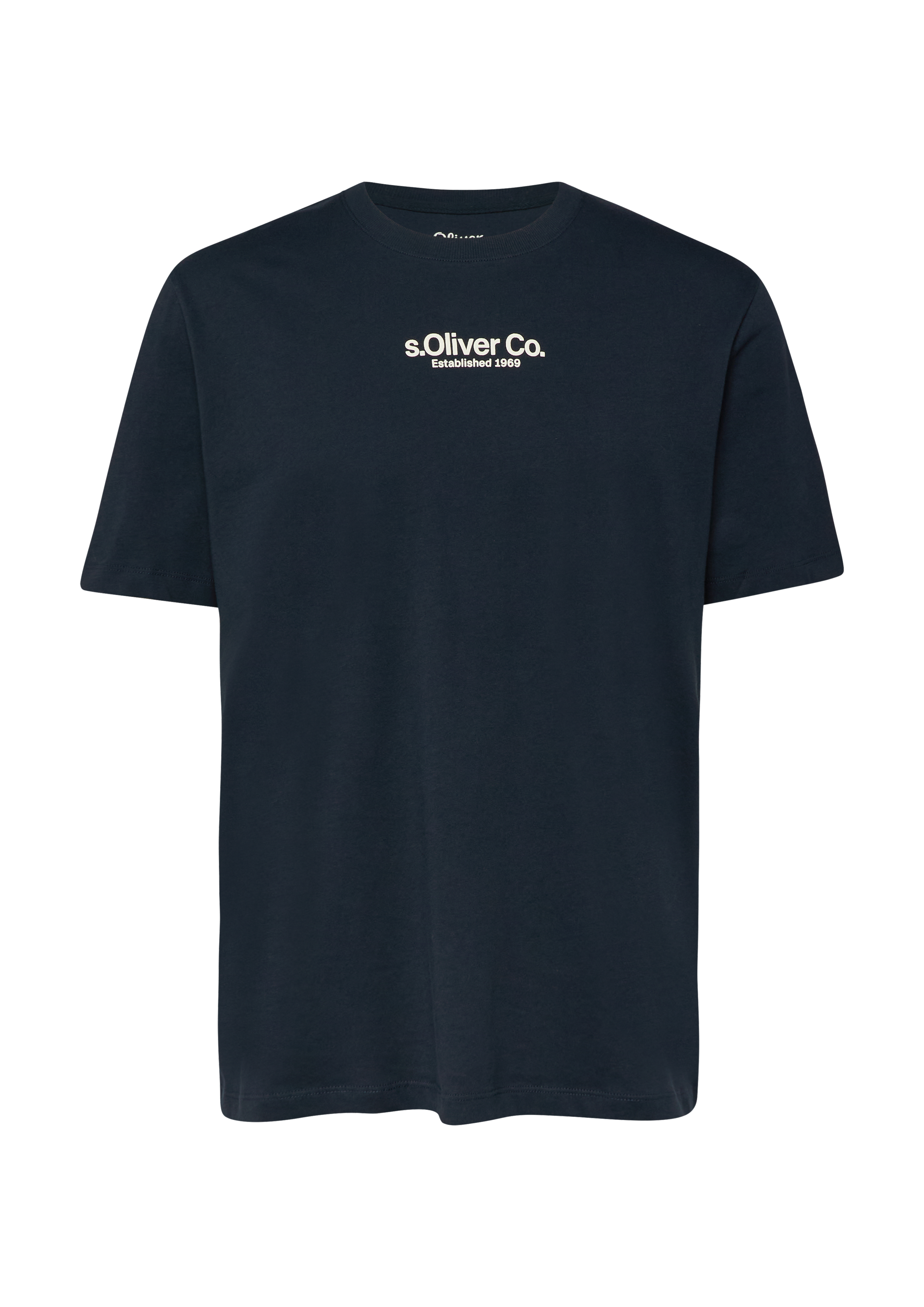 T-shirt met ronde hals en logoprint