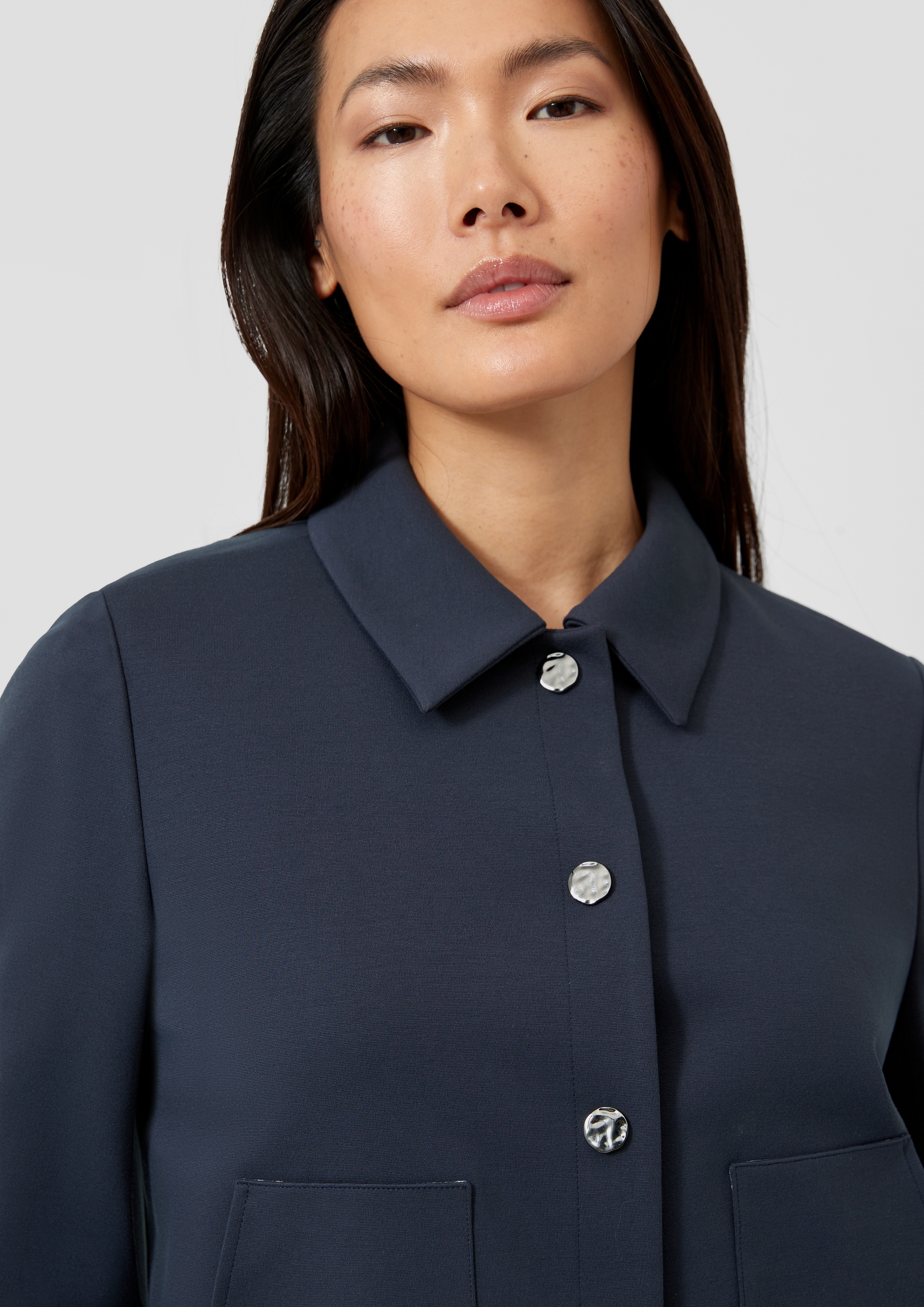 Damen Indoor-Jacke in blau von s.Oliver BLACK LABEL