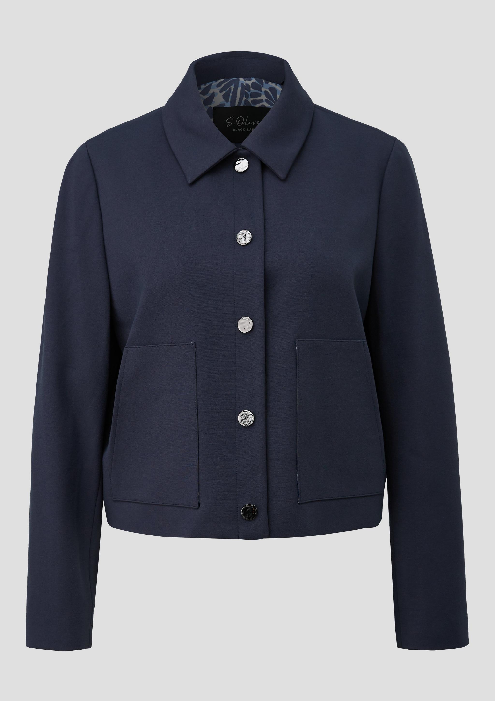 Damen Indoor-Jacke in blau von s.Oliver BLACK LABEL