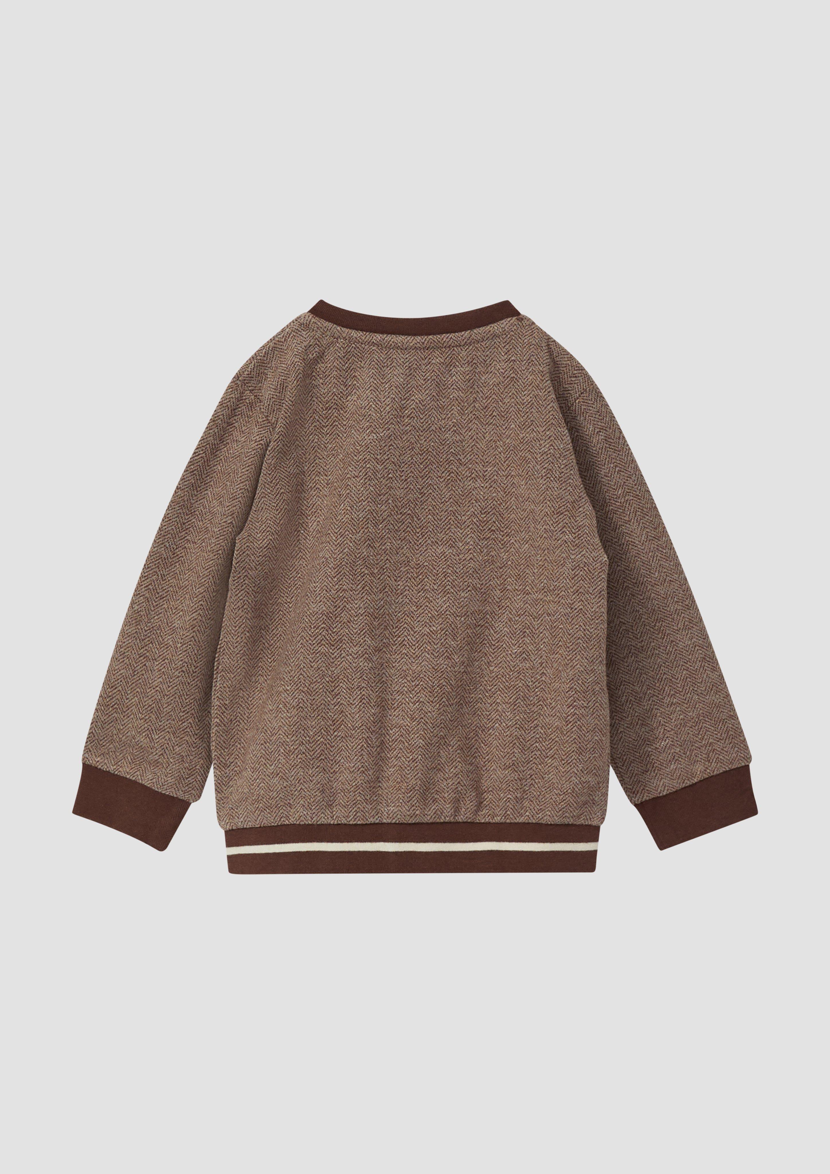 Sweatshirt Jacke in 86X2