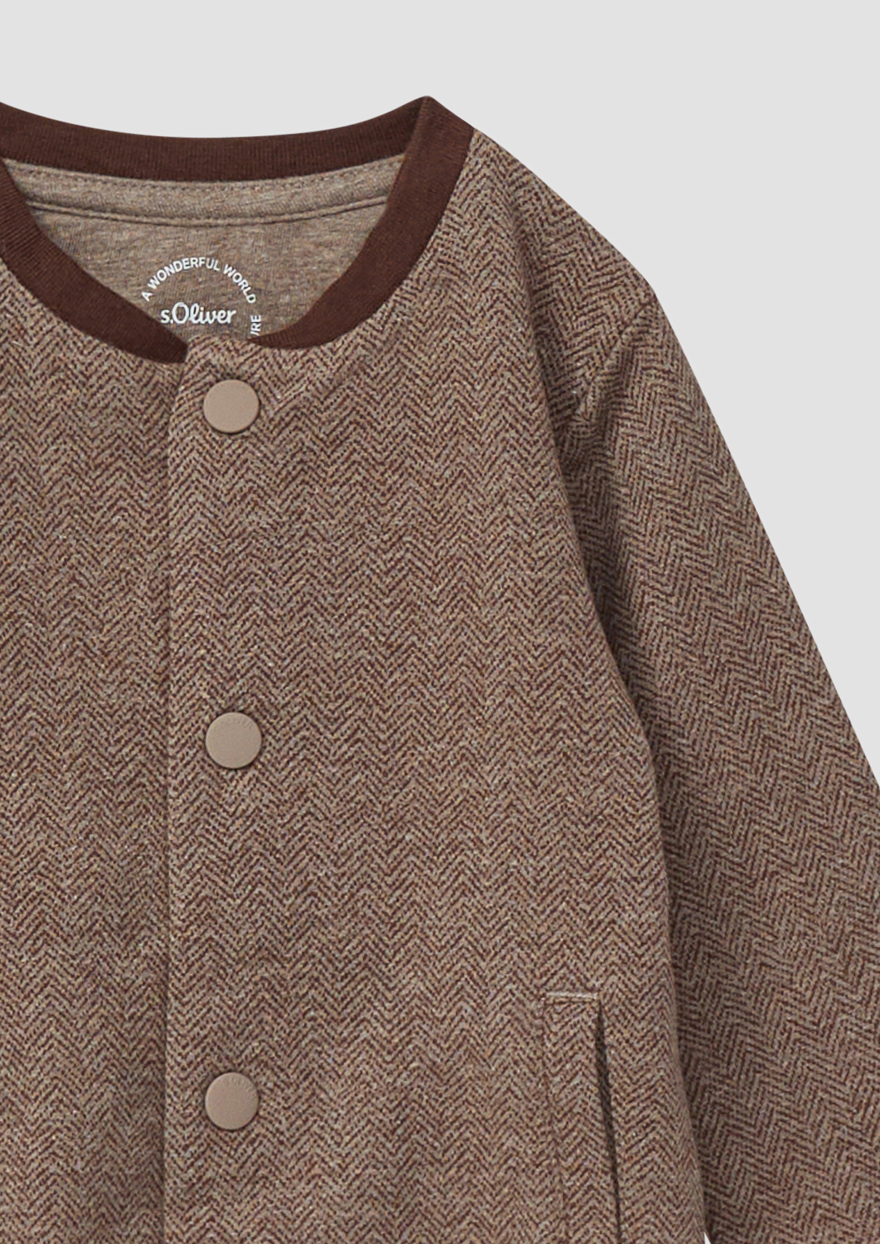 Sweatshirt Jacke in 86X2