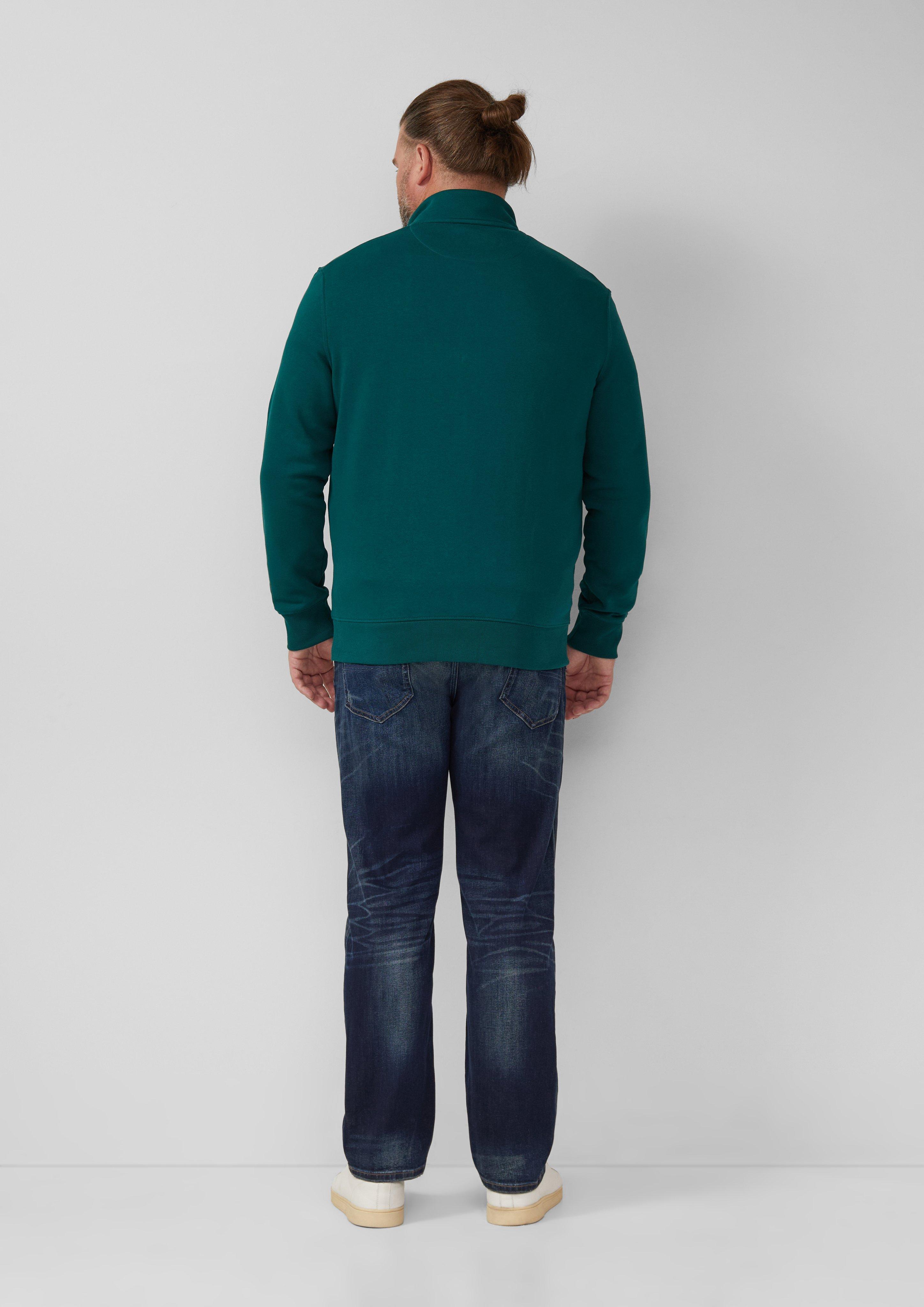 Sweatshirt jas in 7953 & 9000