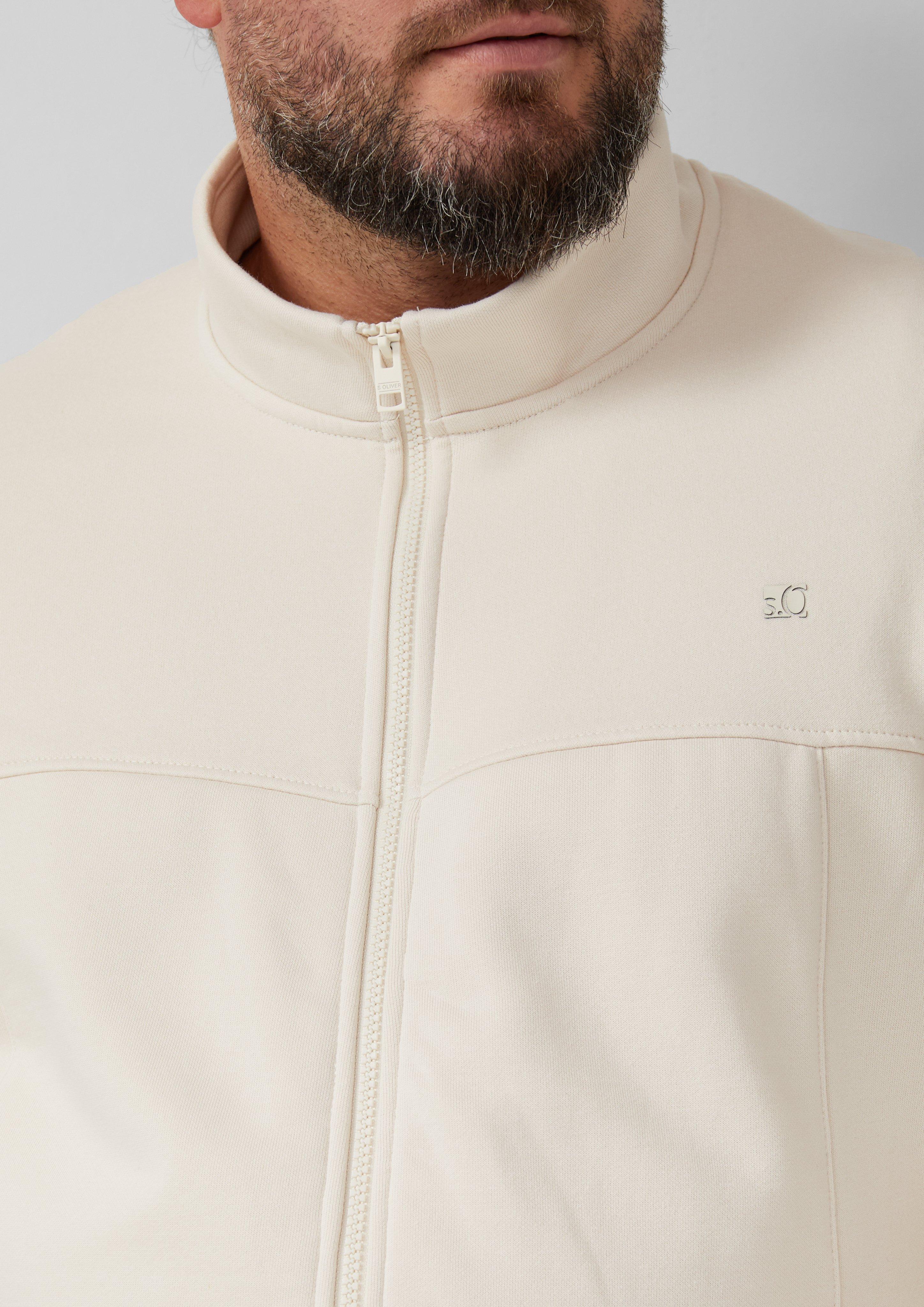 Sweatshirt Jacke in 9000 & 7953