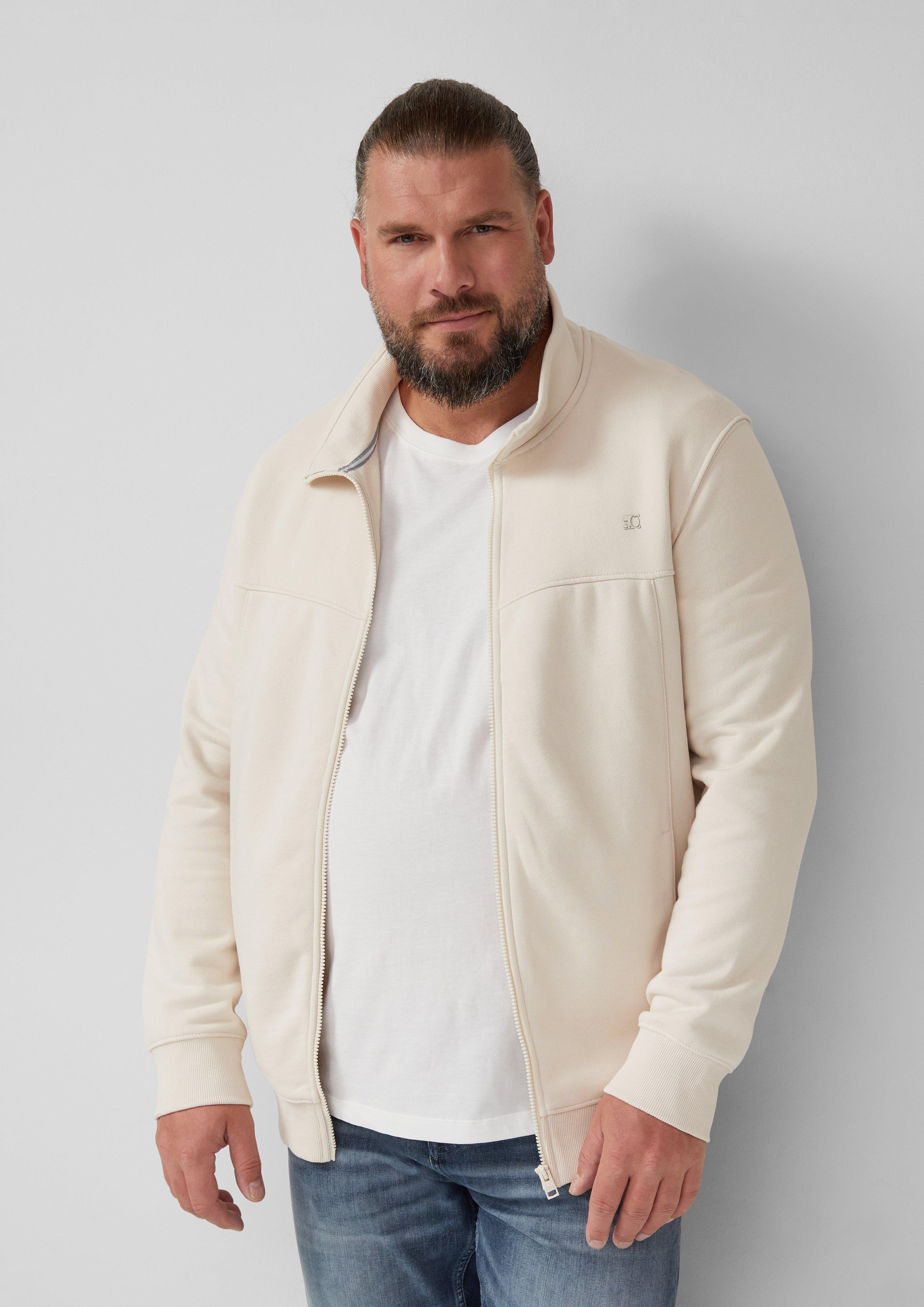 Sweatshirt Jacke in 9000 & 7953