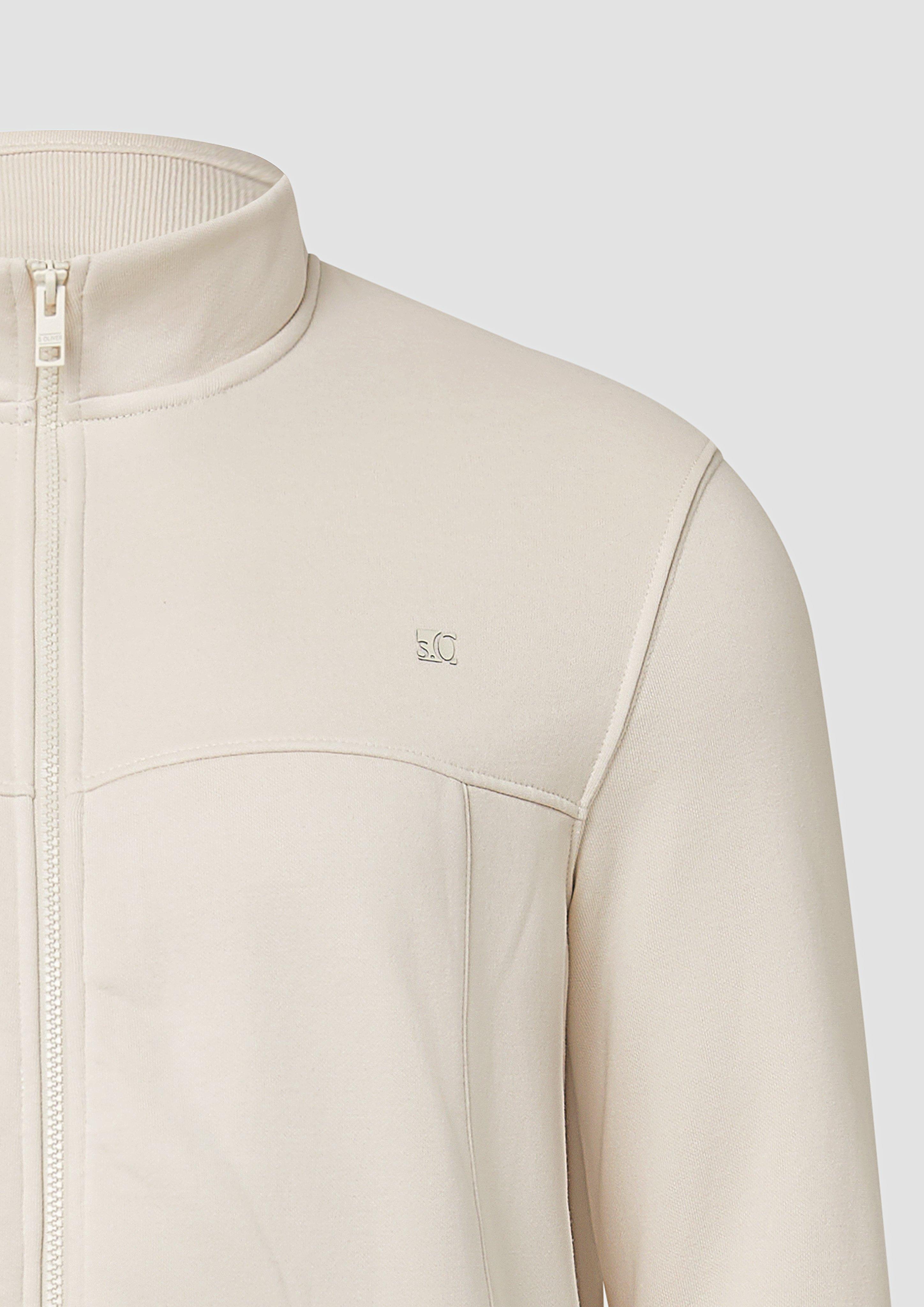 Sweatshirt Jacke in 9000 & 7953