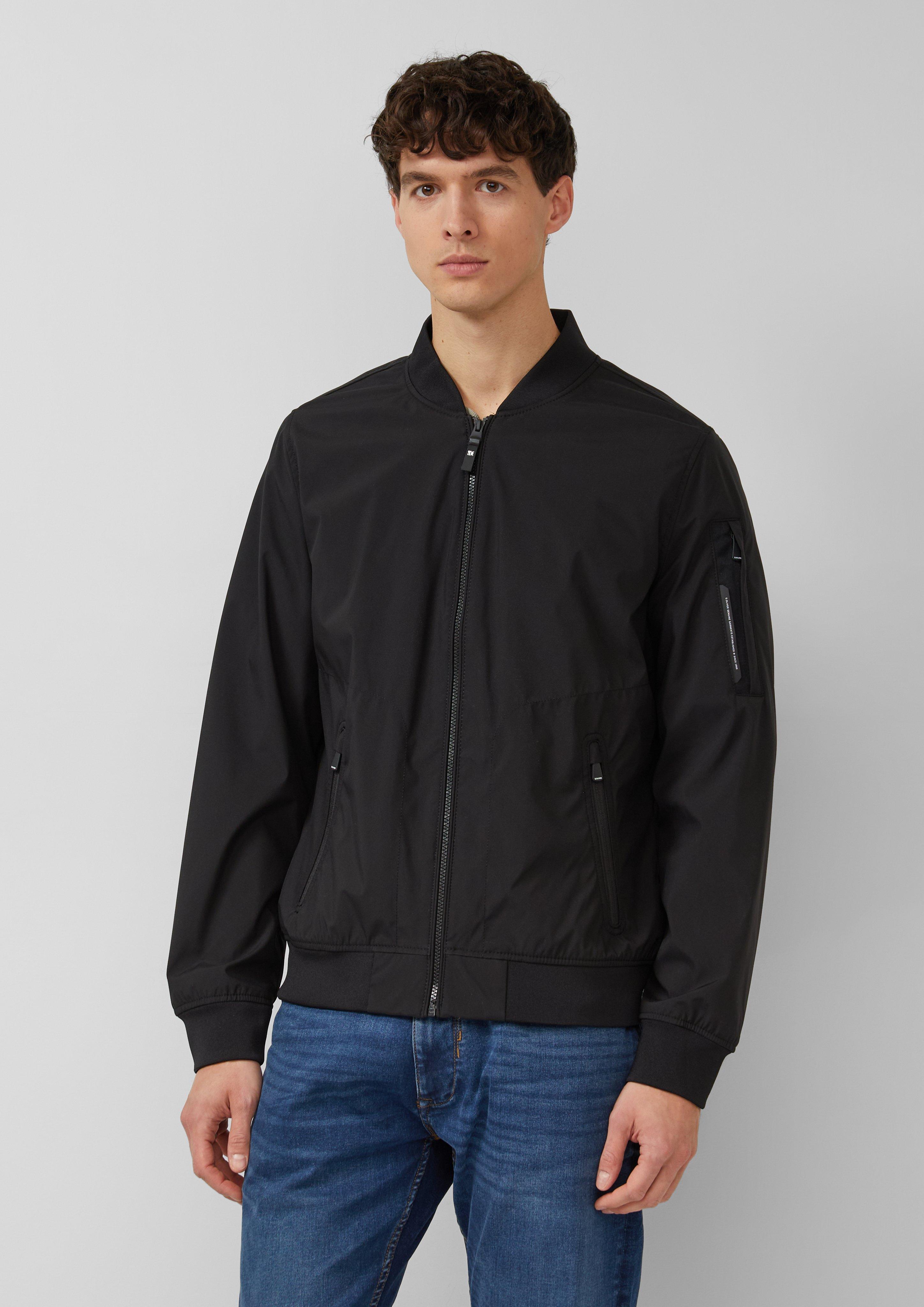 Thumbnail - Sportive Softshelljacke mit Bomberkragen