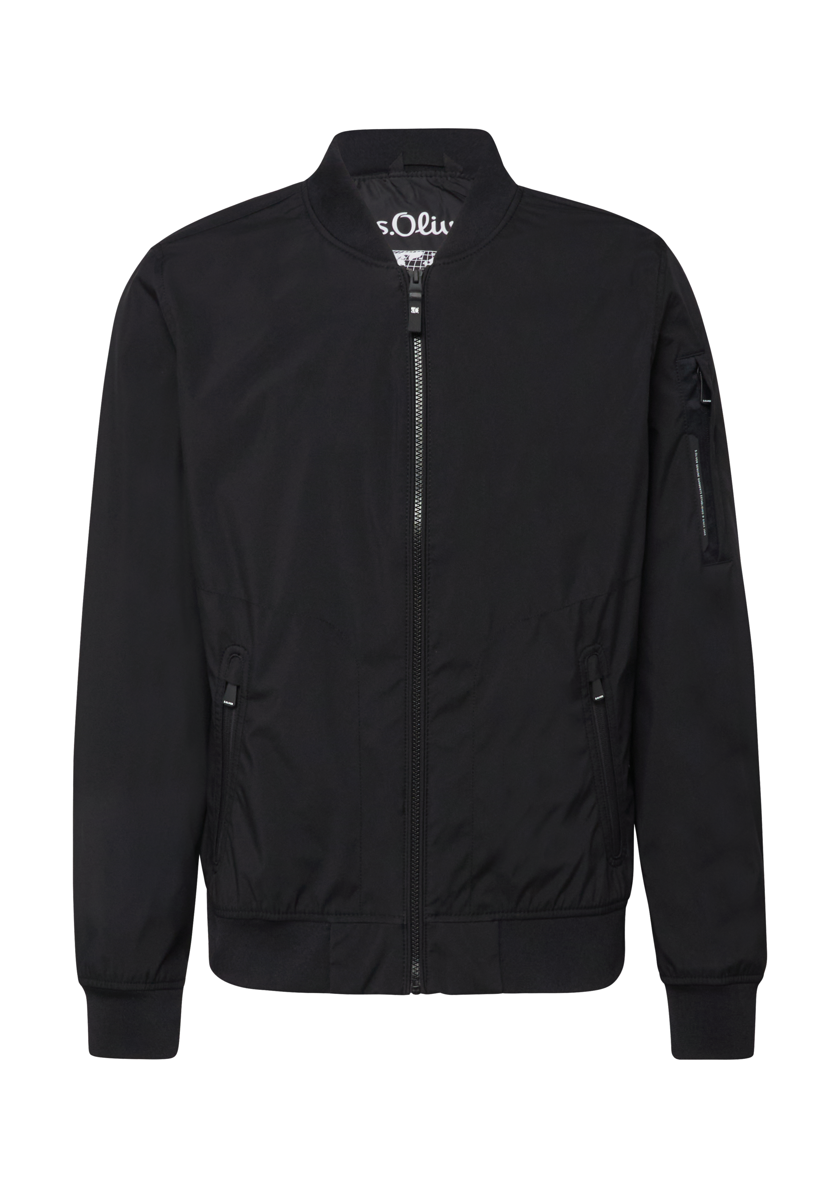 Sportowa kurtka softshell z kołnierzem typu bomber