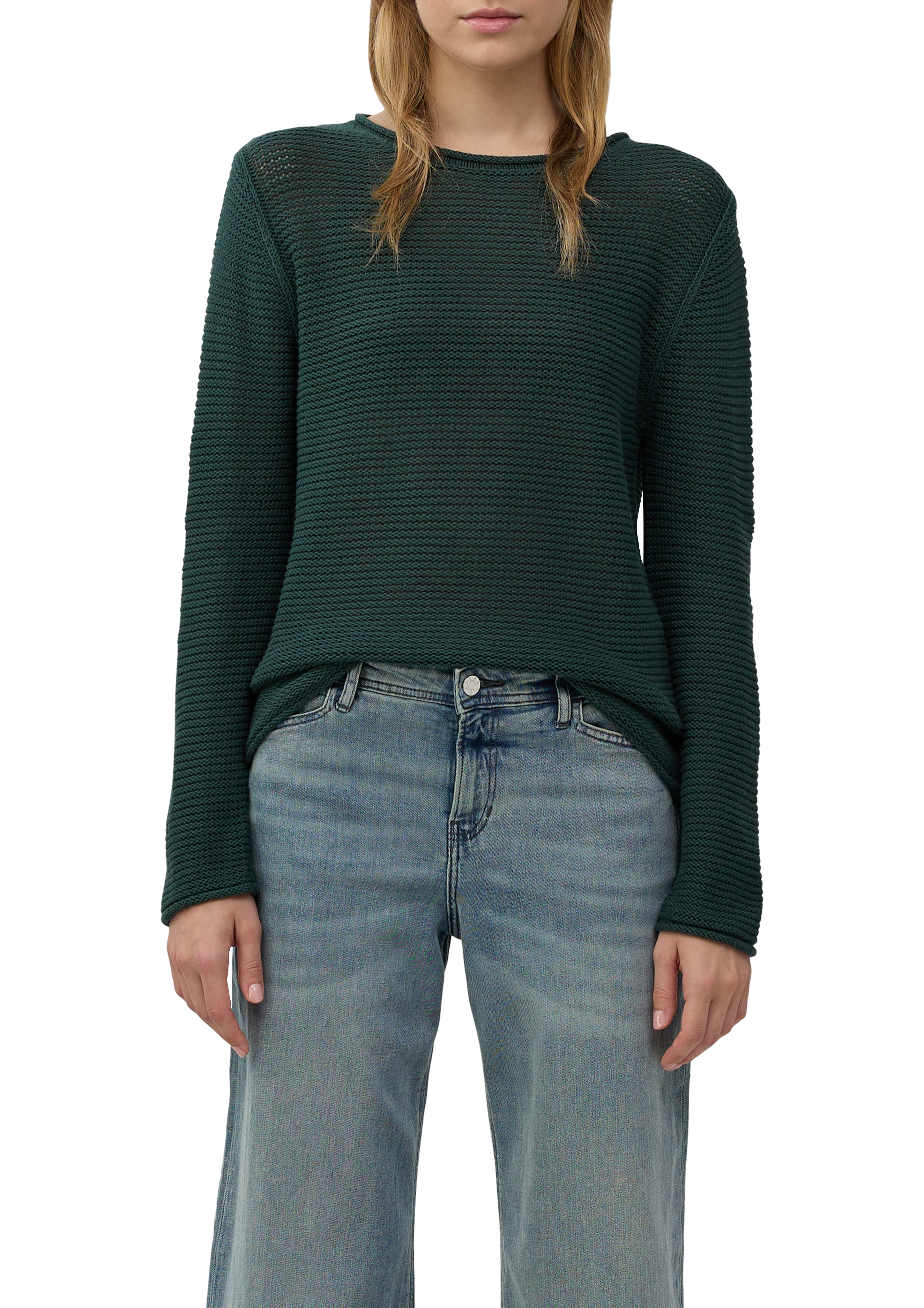 Pull Côtelé Léger S.OLIVER Premium - Couleur Prune, Taille 42, Occasion Très Bon état