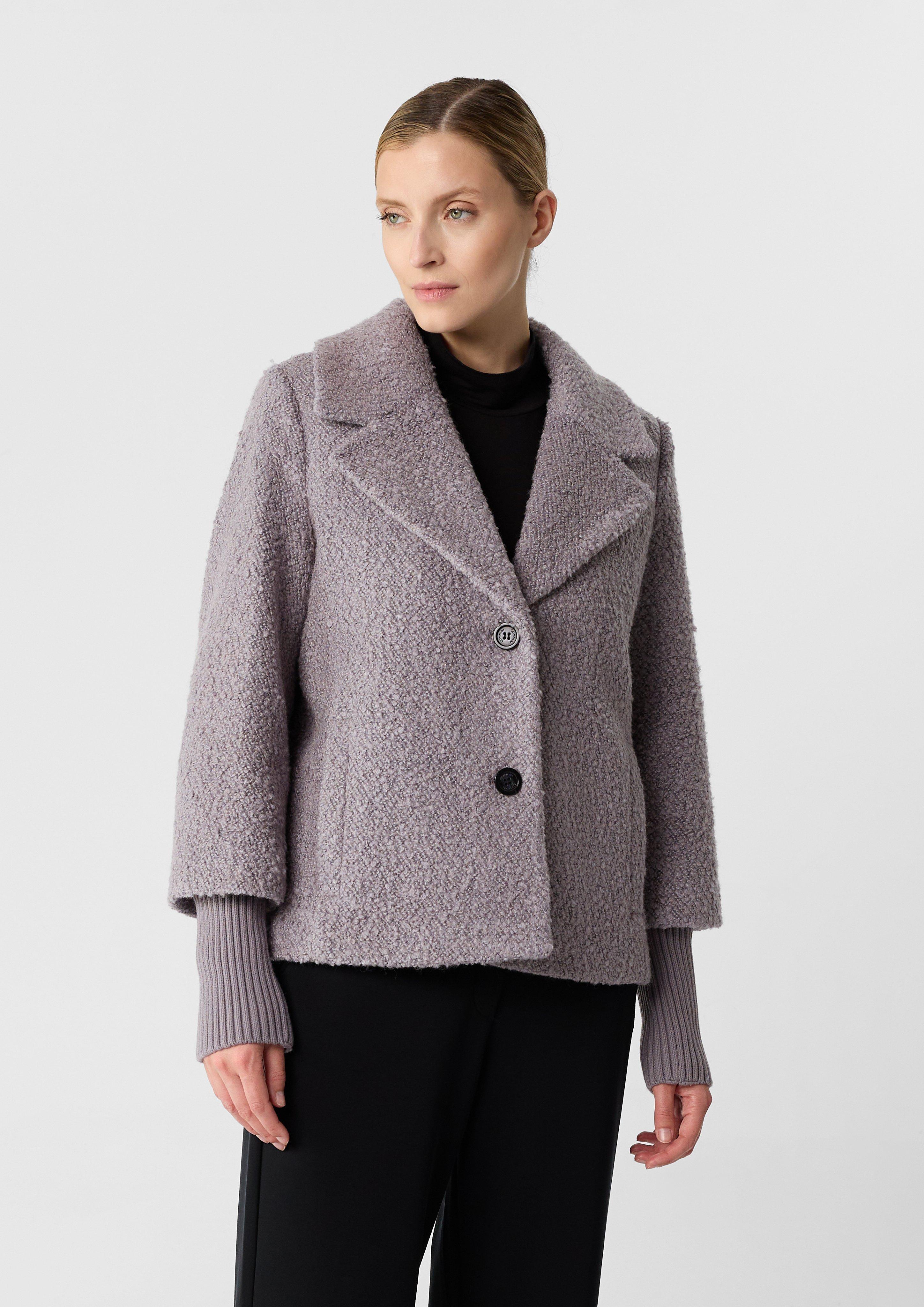 今季 シンゾーン HPS別注 BOUCLE KNIT JACKET グレー v_430455_00.jpg?$500$