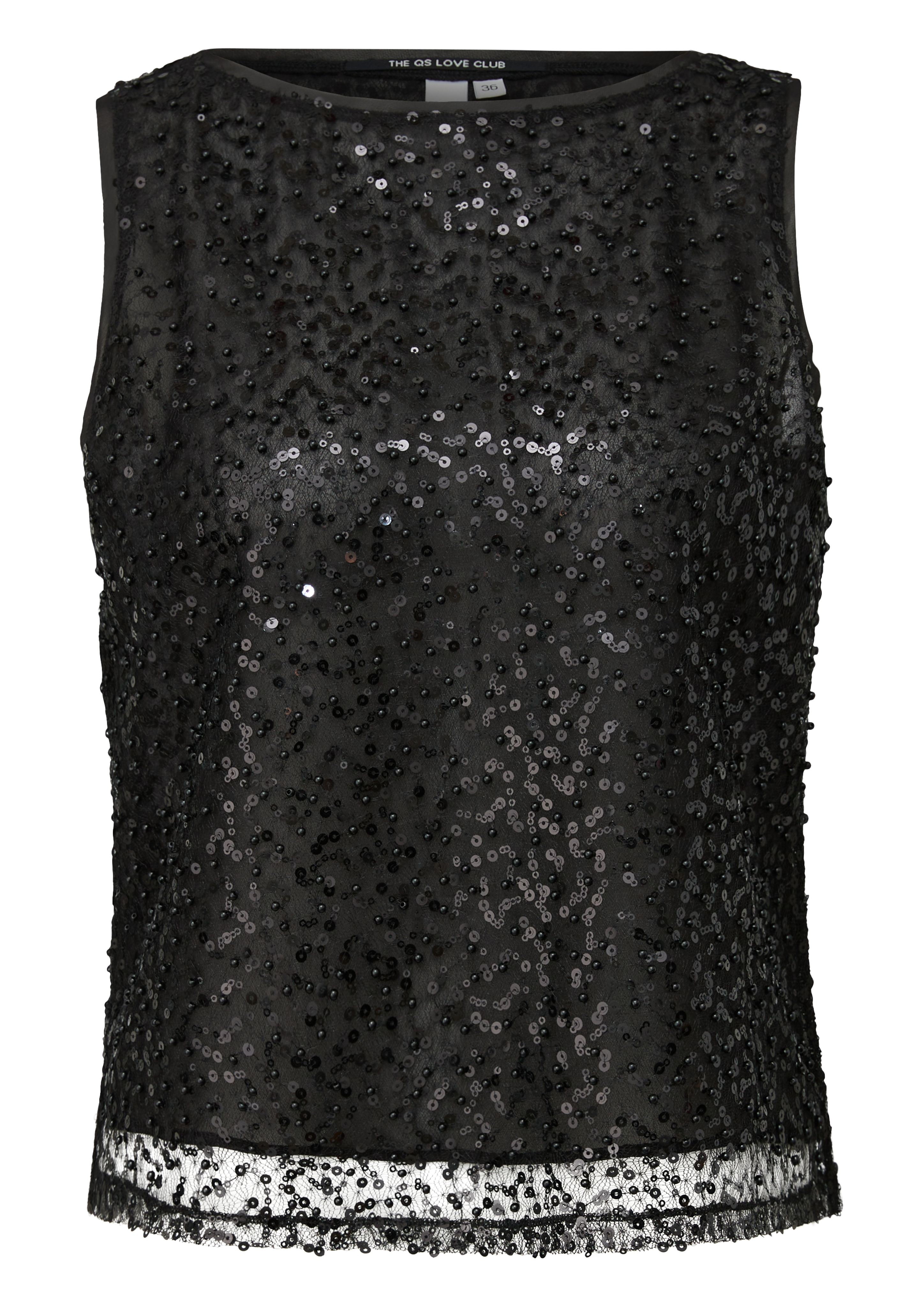 Pailletten top