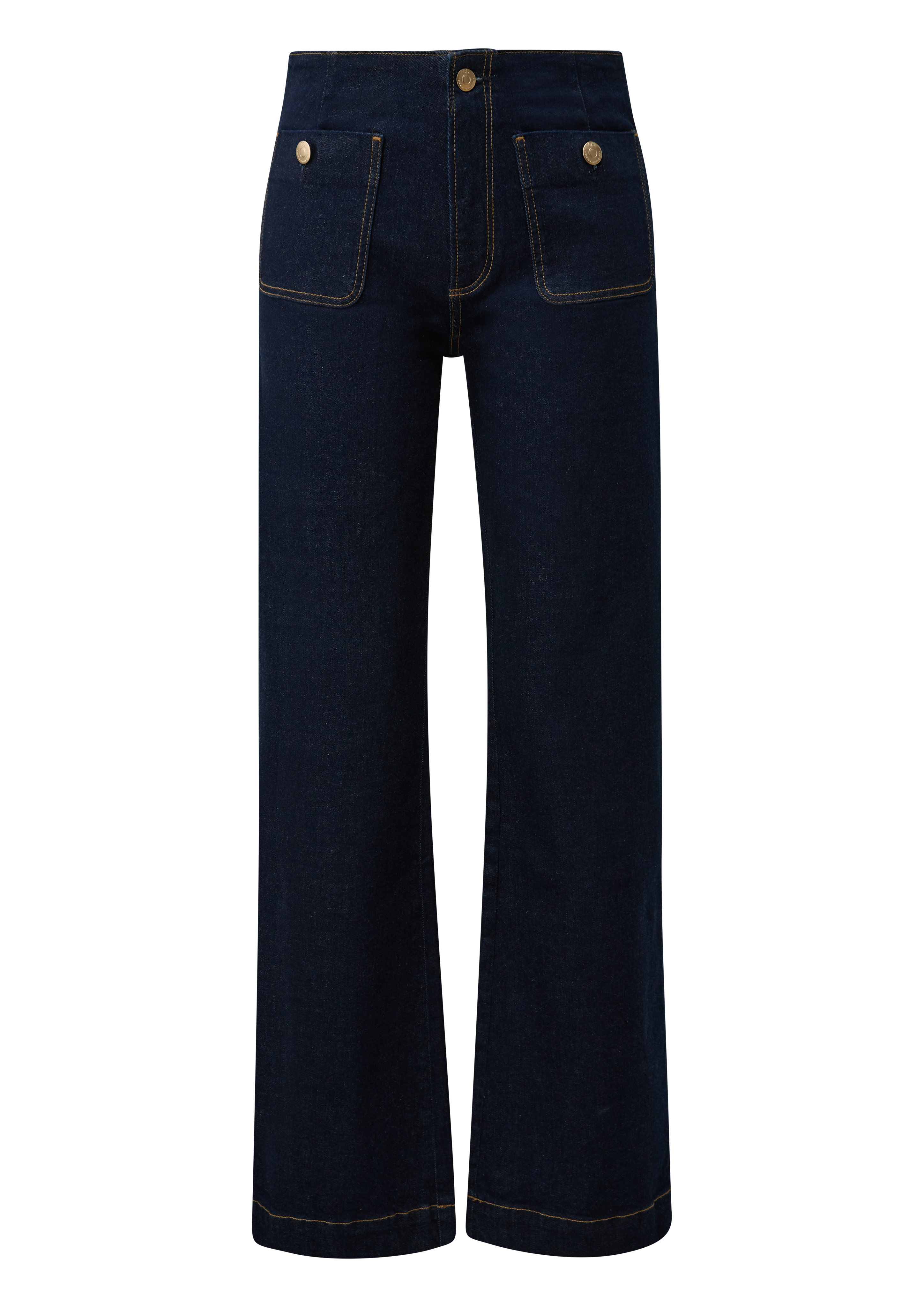 Jeans / Slim Fit / High Rise / Wide Leg / Elastisch