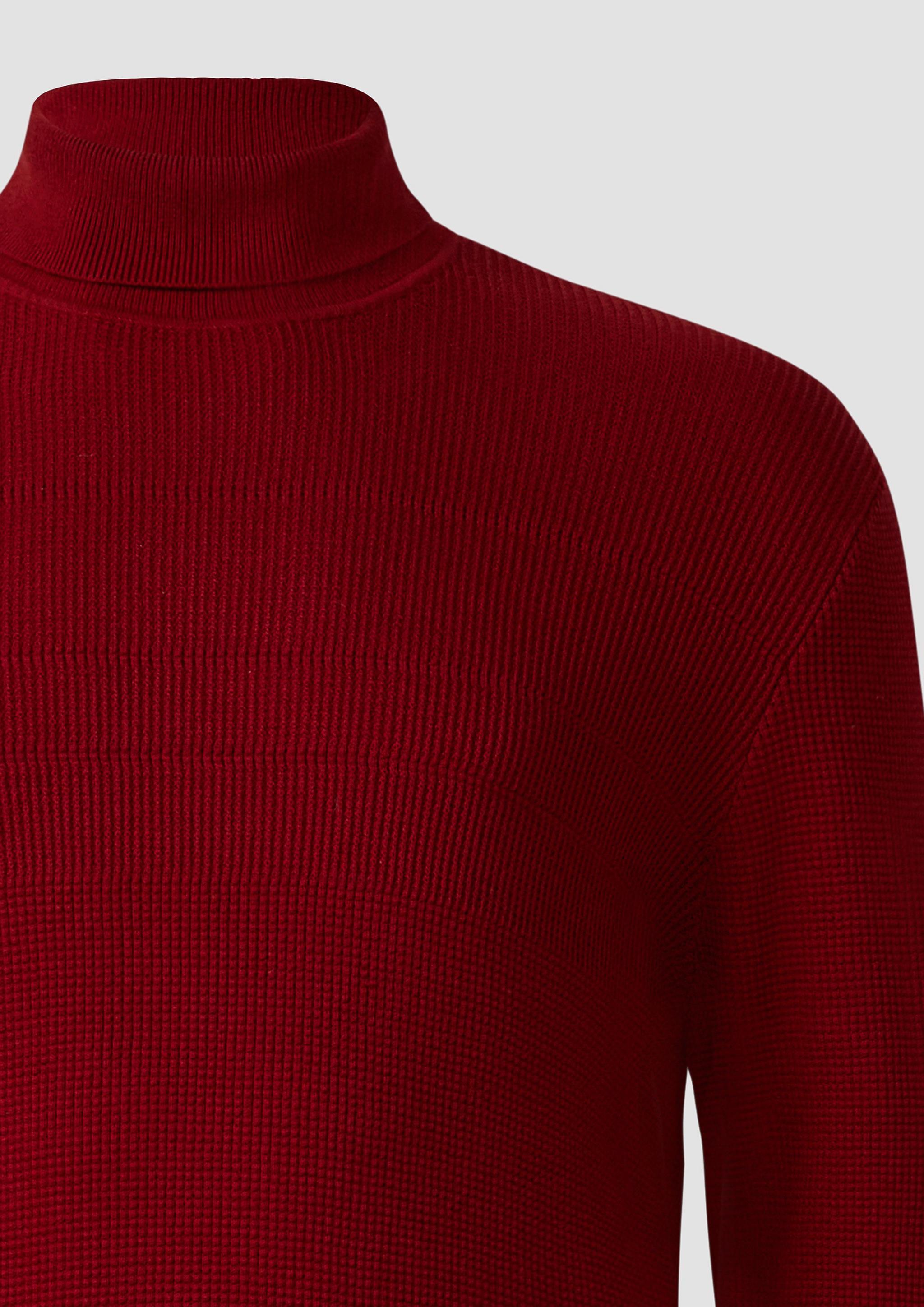 Hommes Pull en tricot en rouge de s.Oliver Men Big Sizes