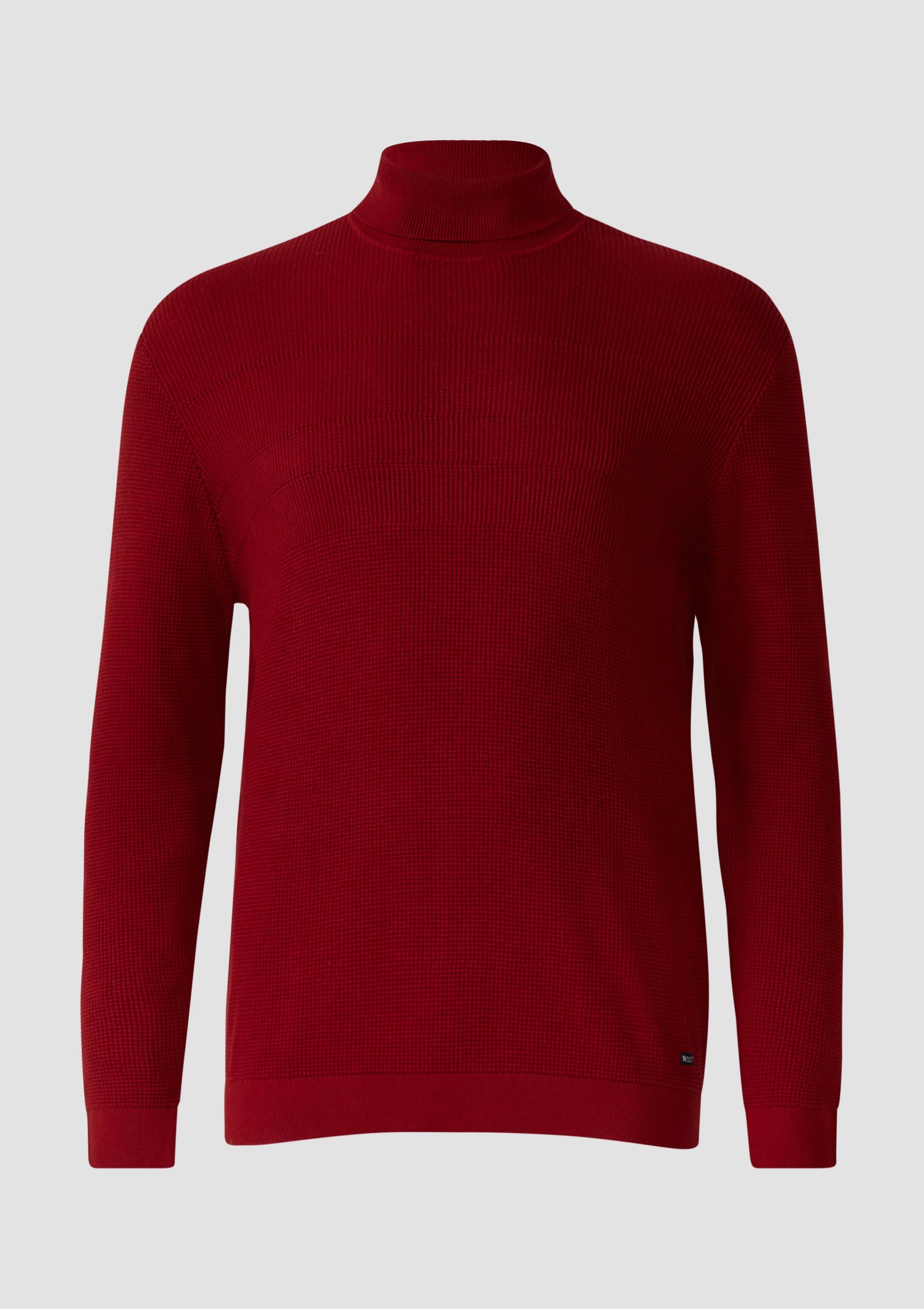 Hommes Pull en tricot en rouge de s.Oliver Men Big Sizes