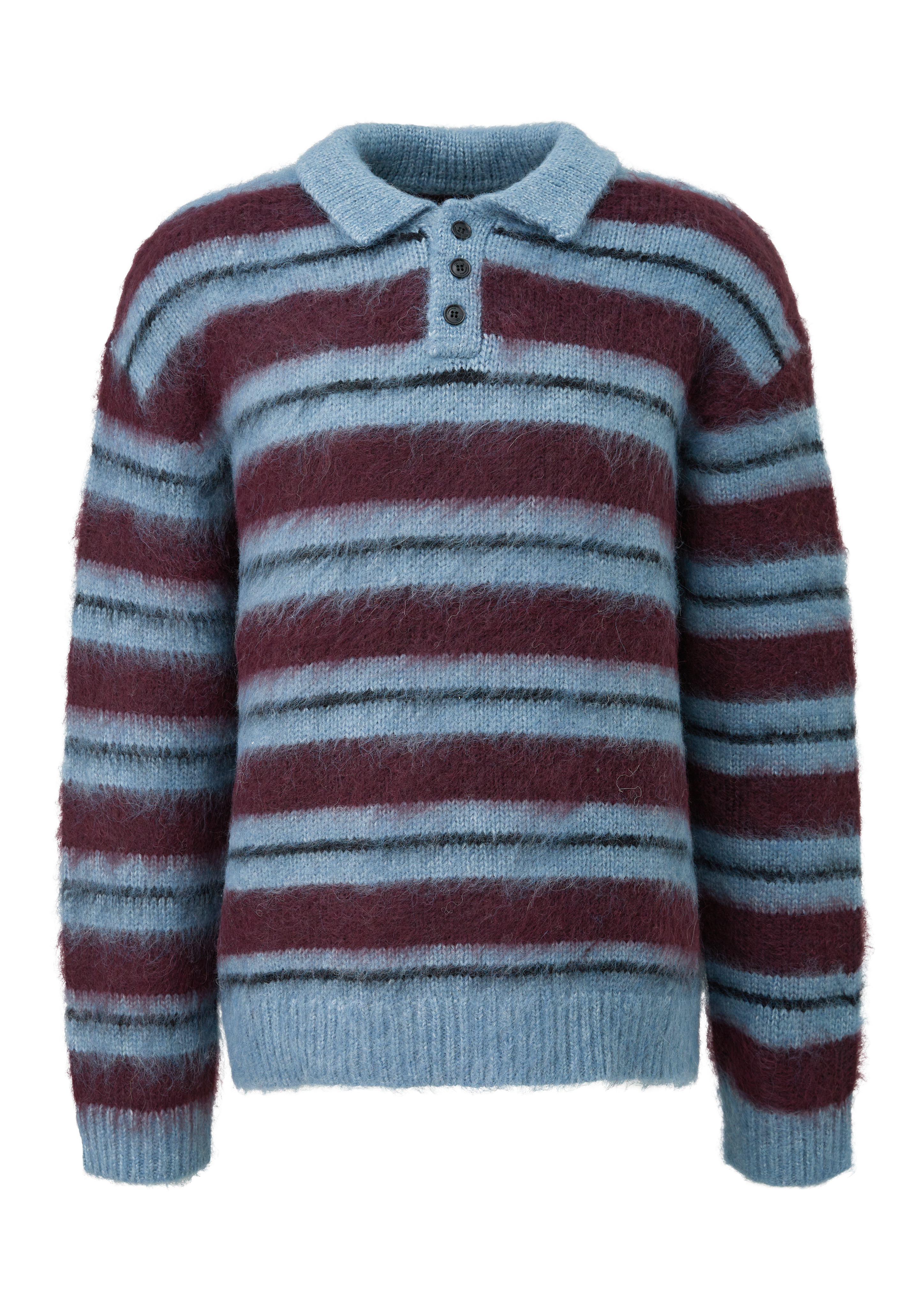 Strickpullover mit Flauschgarn