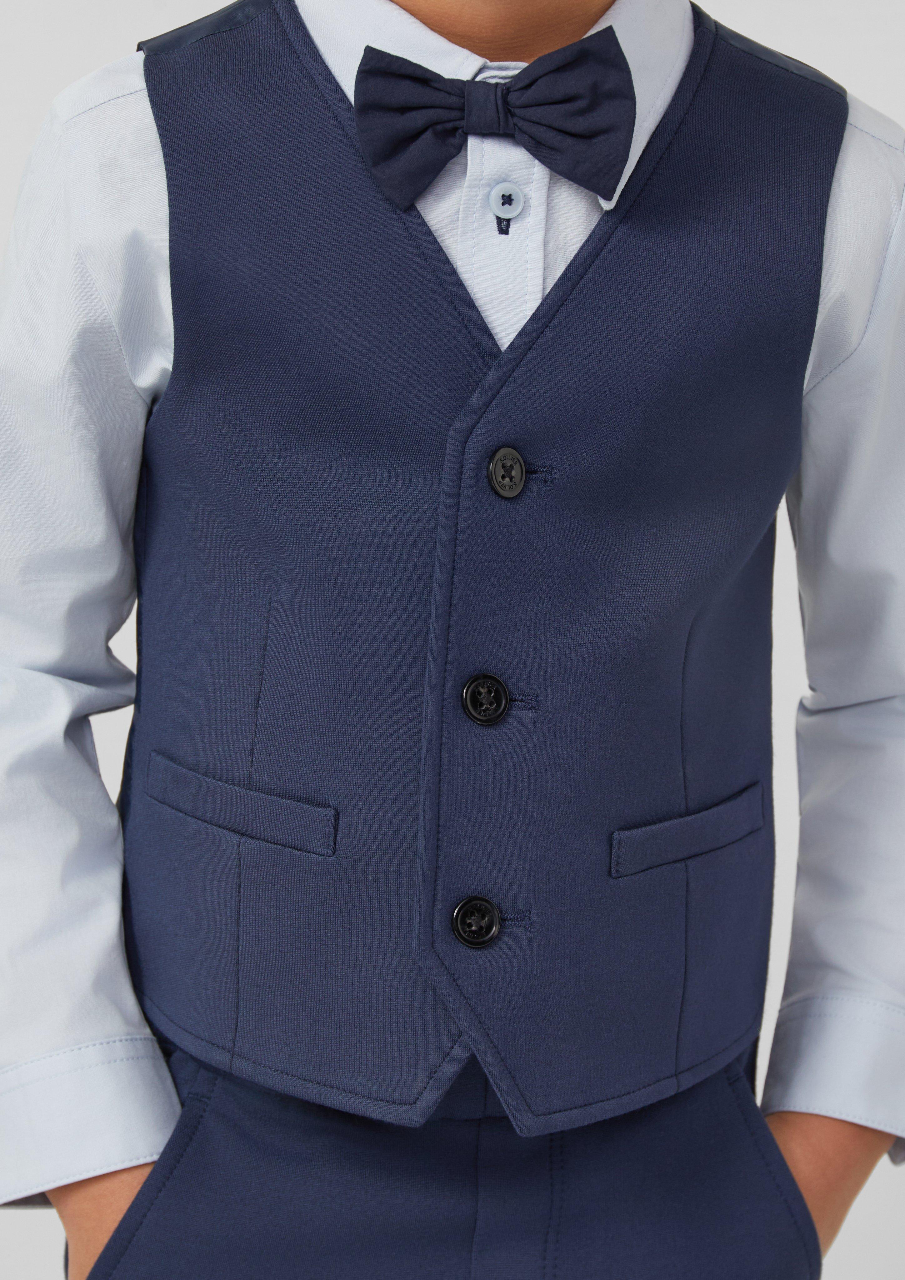 Weste aus Interlockjersey