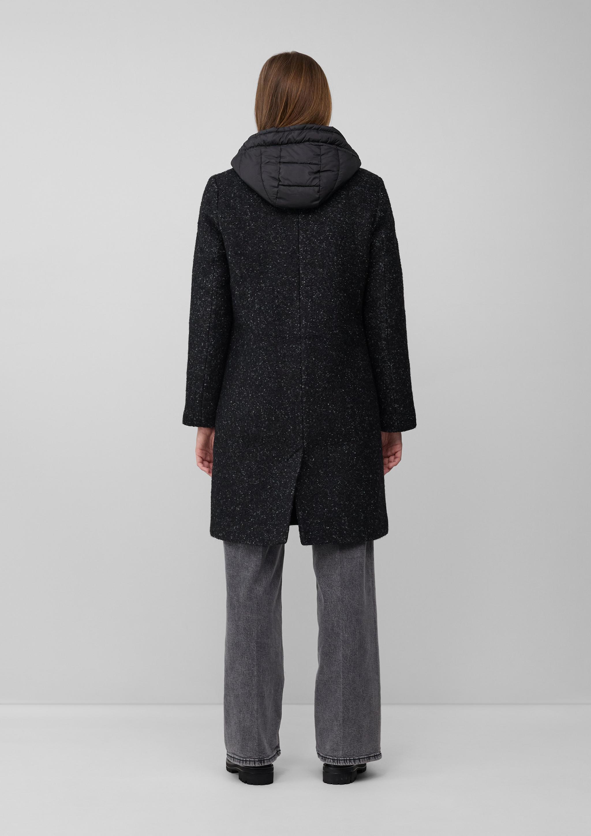 Women Outdoor coat in black by s.Oliver
