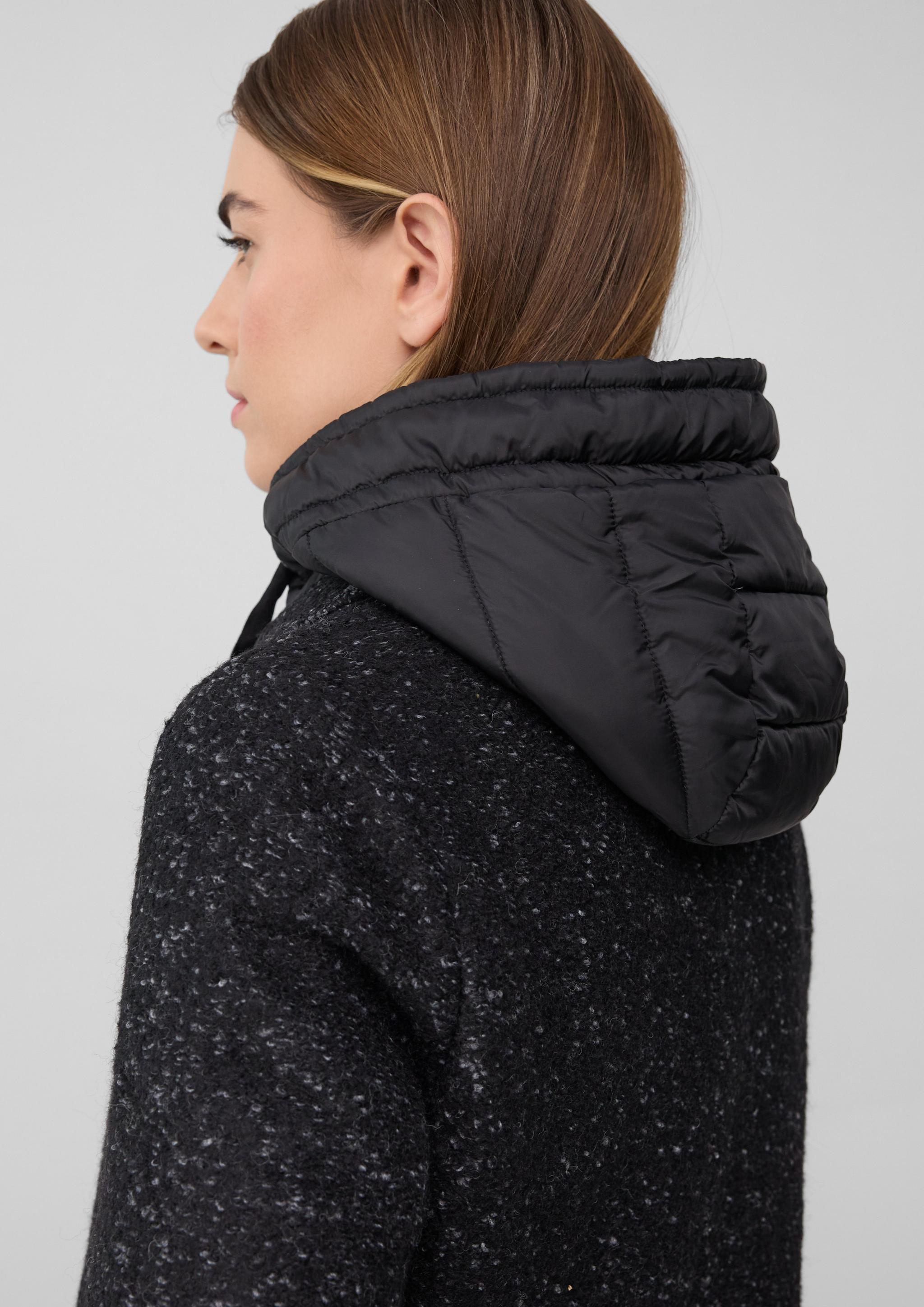 Women Outdoor coat in black by s.Oliver