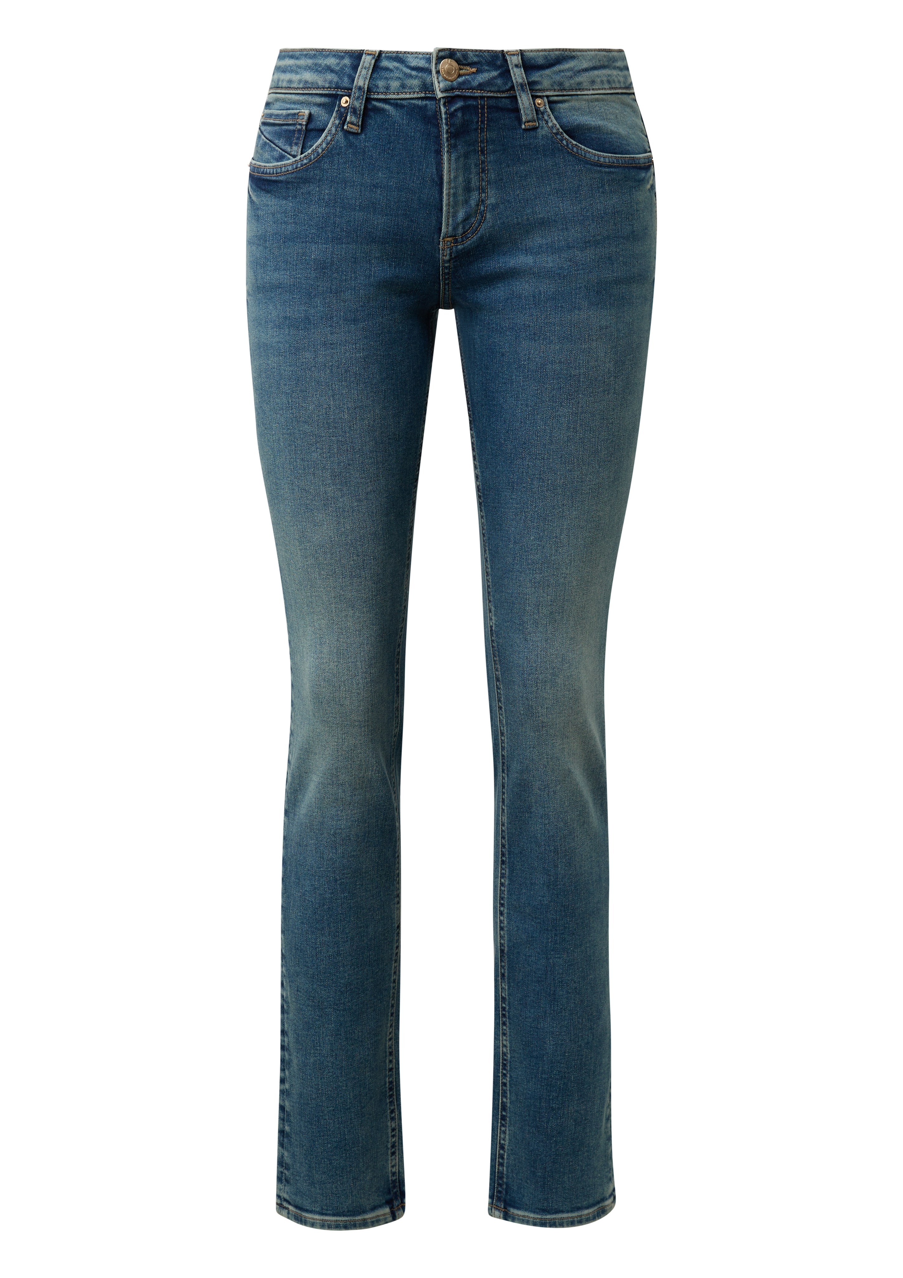 Qs Jeans Catie/Slim Fit/Mid Rise/Slim Leg