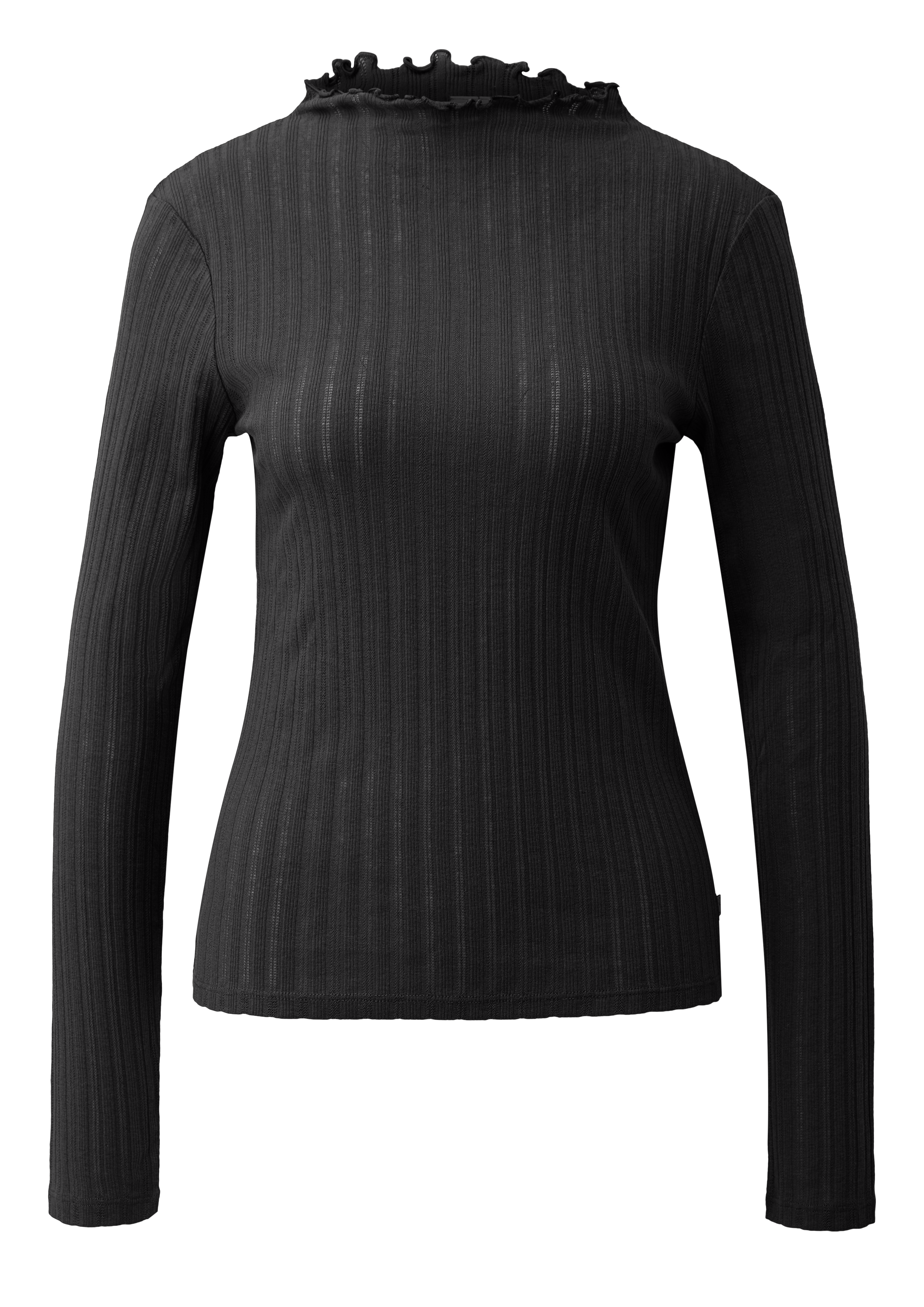 Shirt met ajourmotief