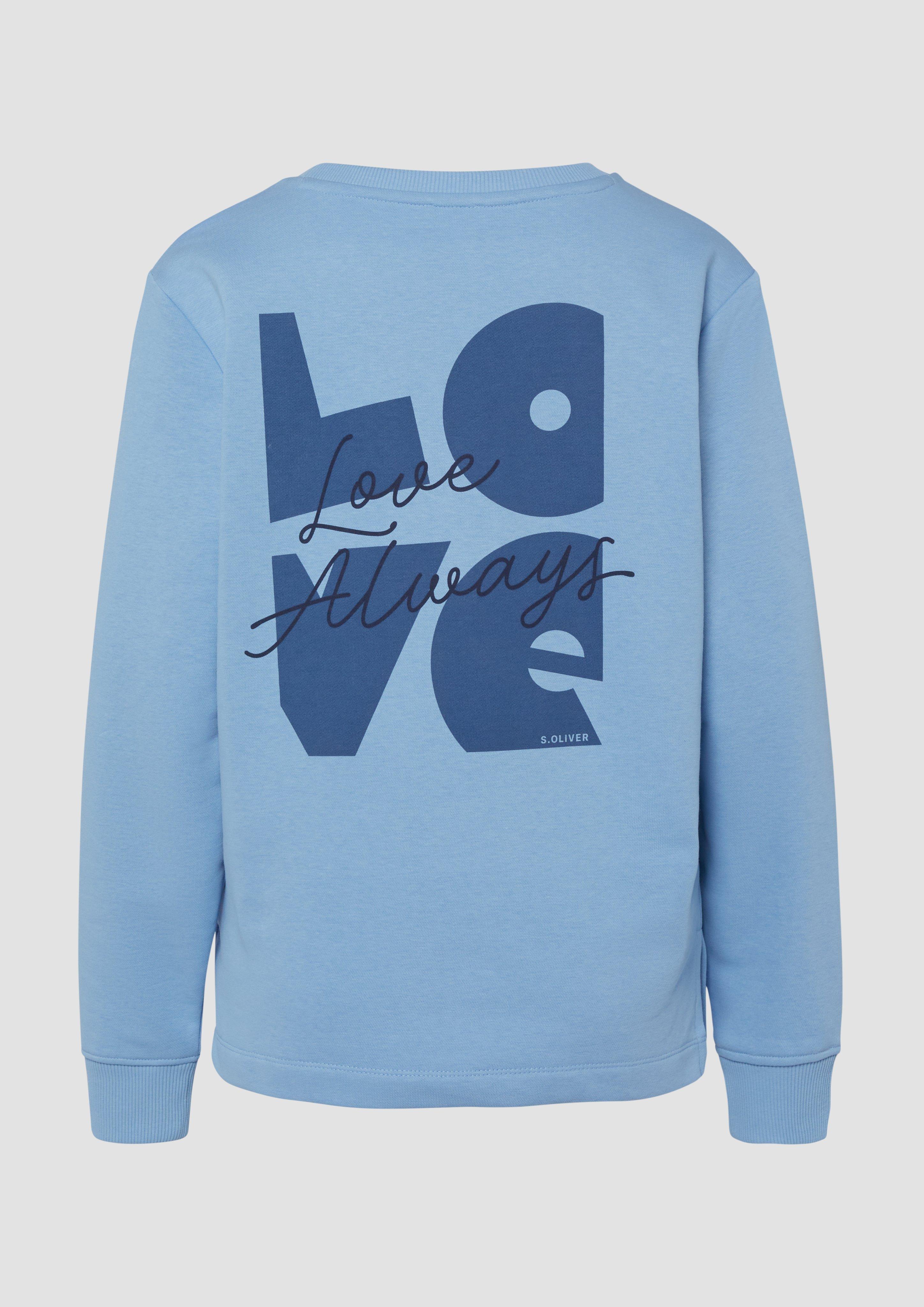 Sweat-shirt in 51D0 & 02D0