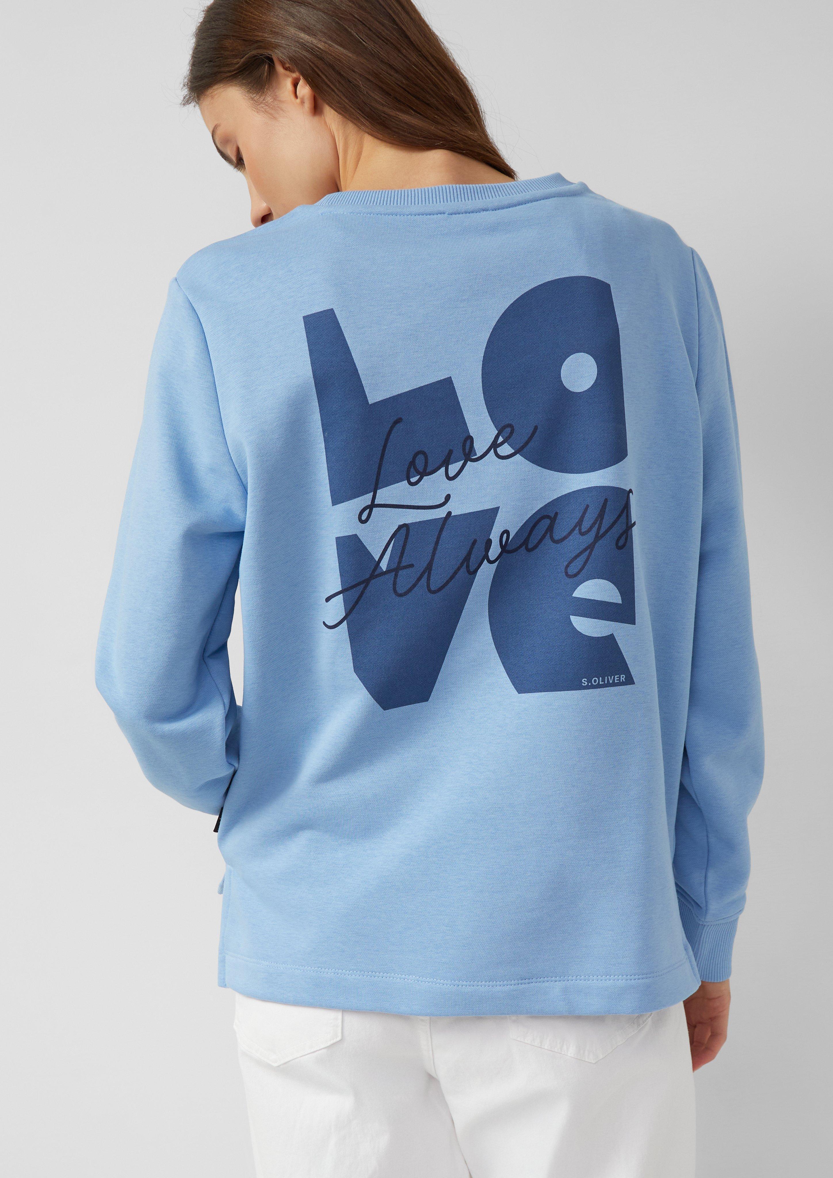 Thumbnail - Sweatshirt mit Print im Relaxed Fit