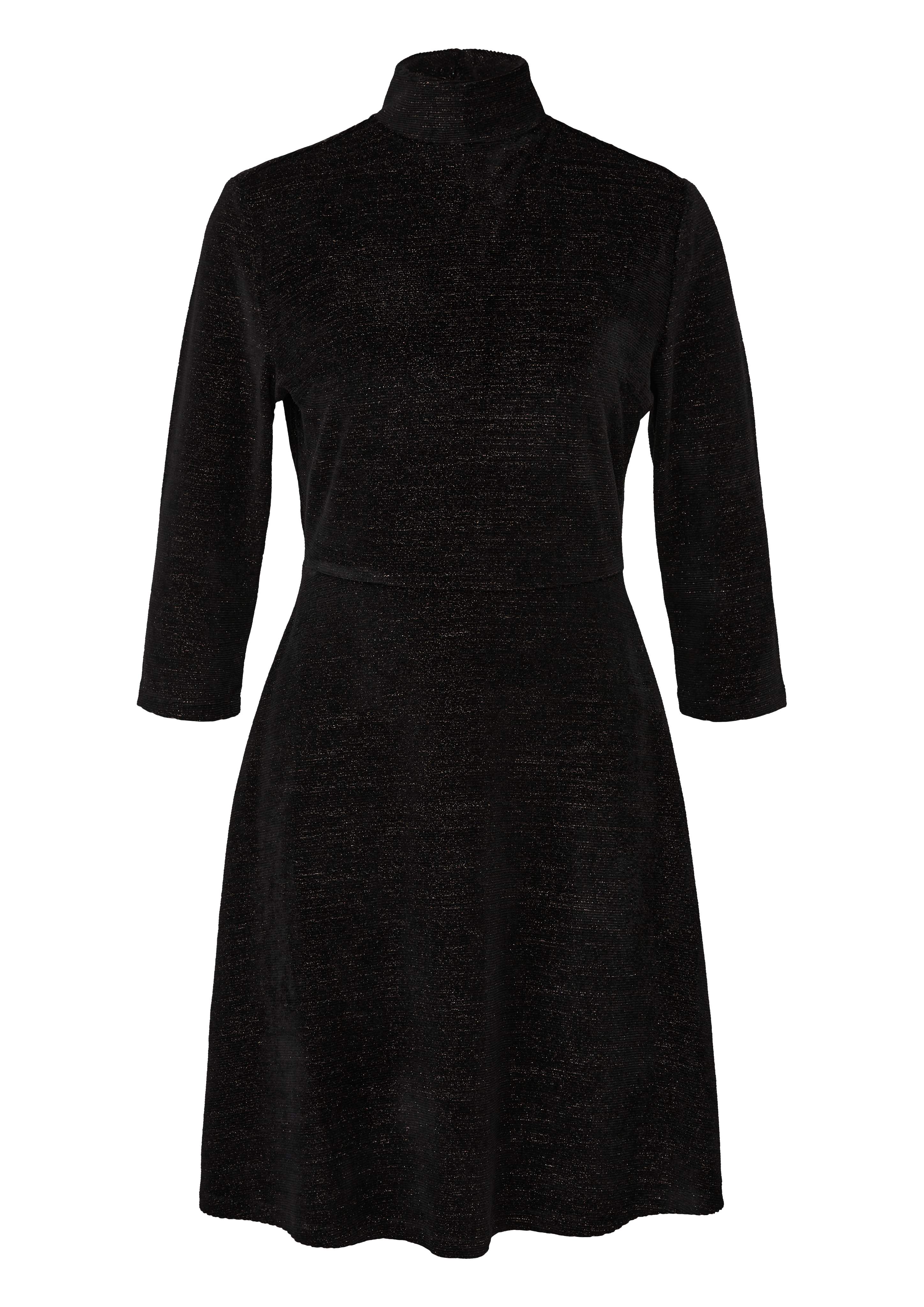 Fluwelen jurk met glitter