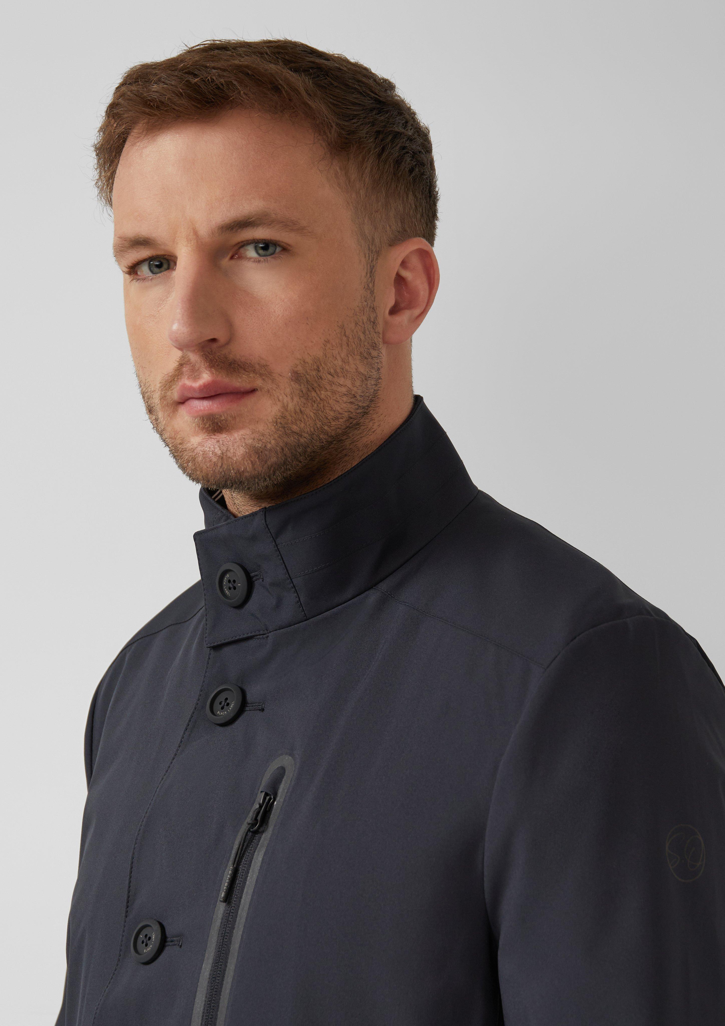 Wasserabweisender Outdoor-Mantel mit Stehkragen