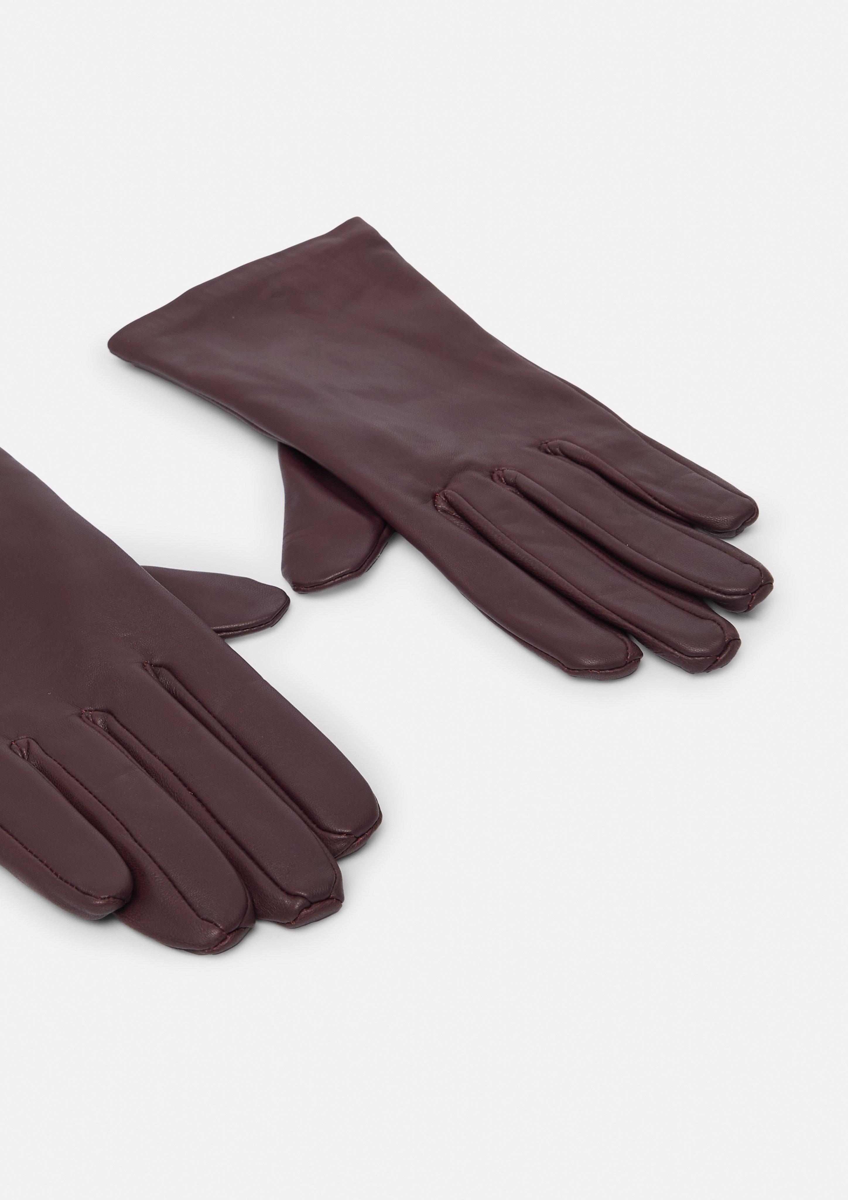 Urbane Leder-Handschuhe