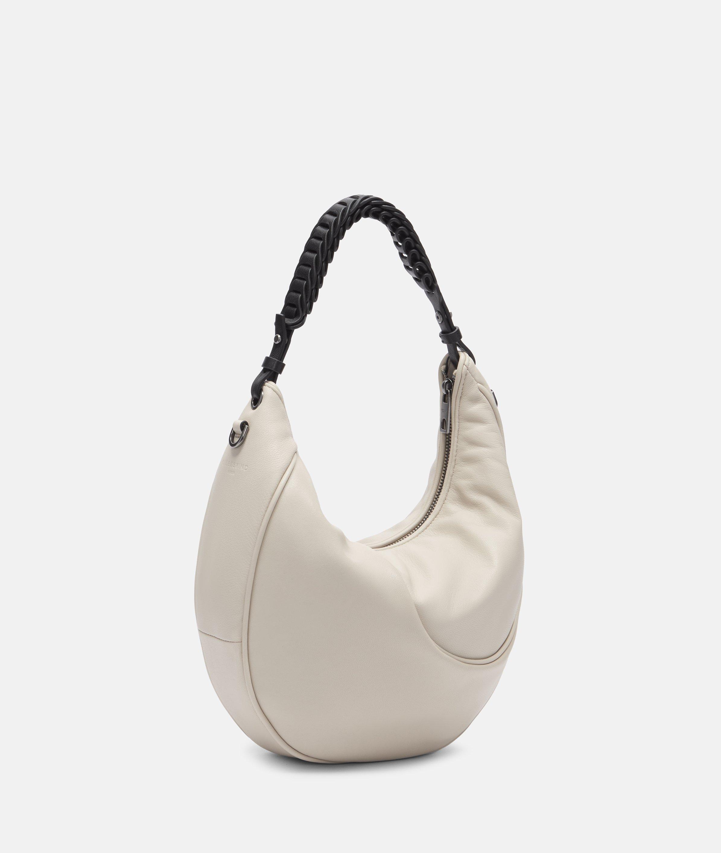 Luna Hobo S in creme, schwarz & braun