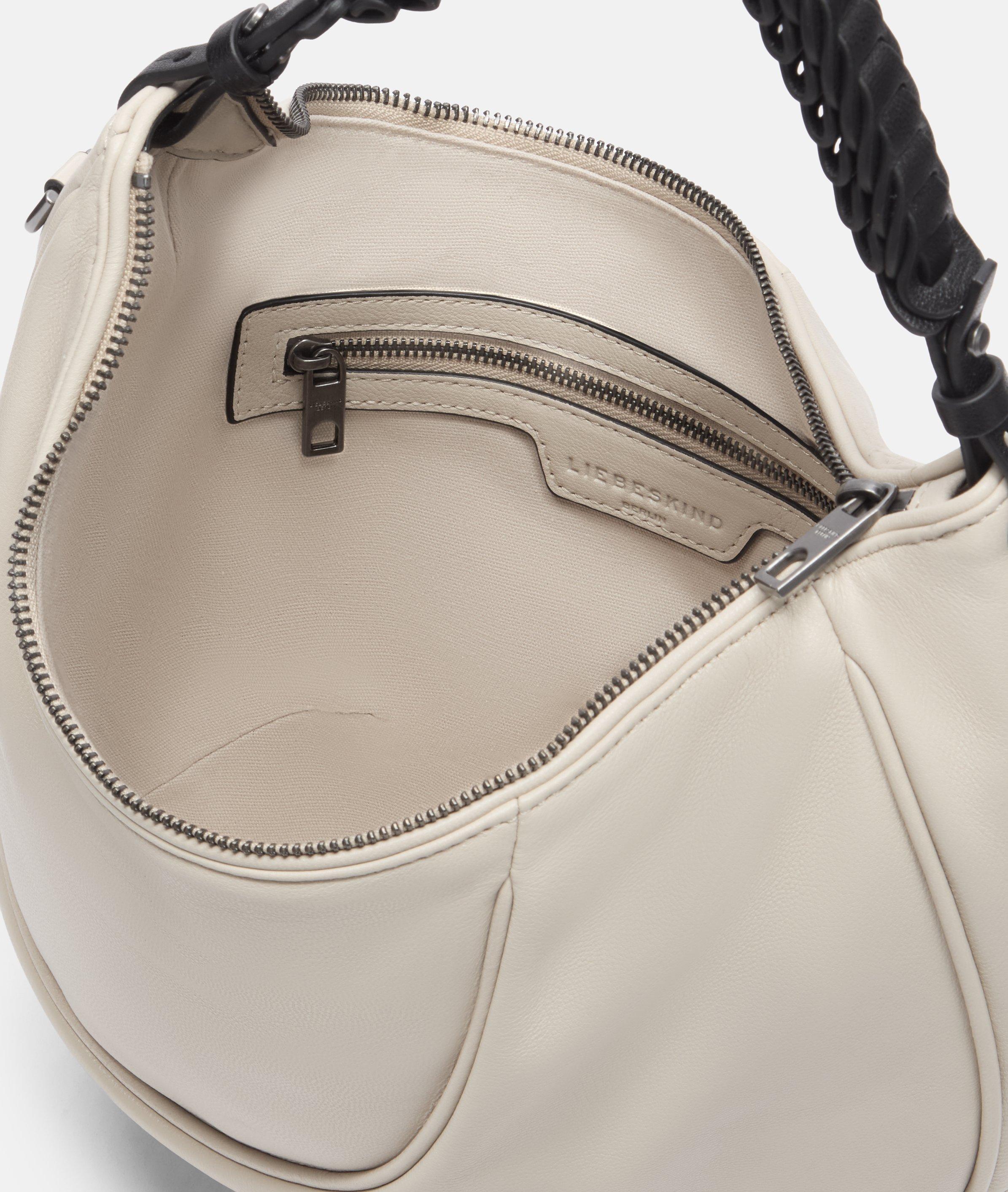 Luna Hobo S in creme, schwarz & braun