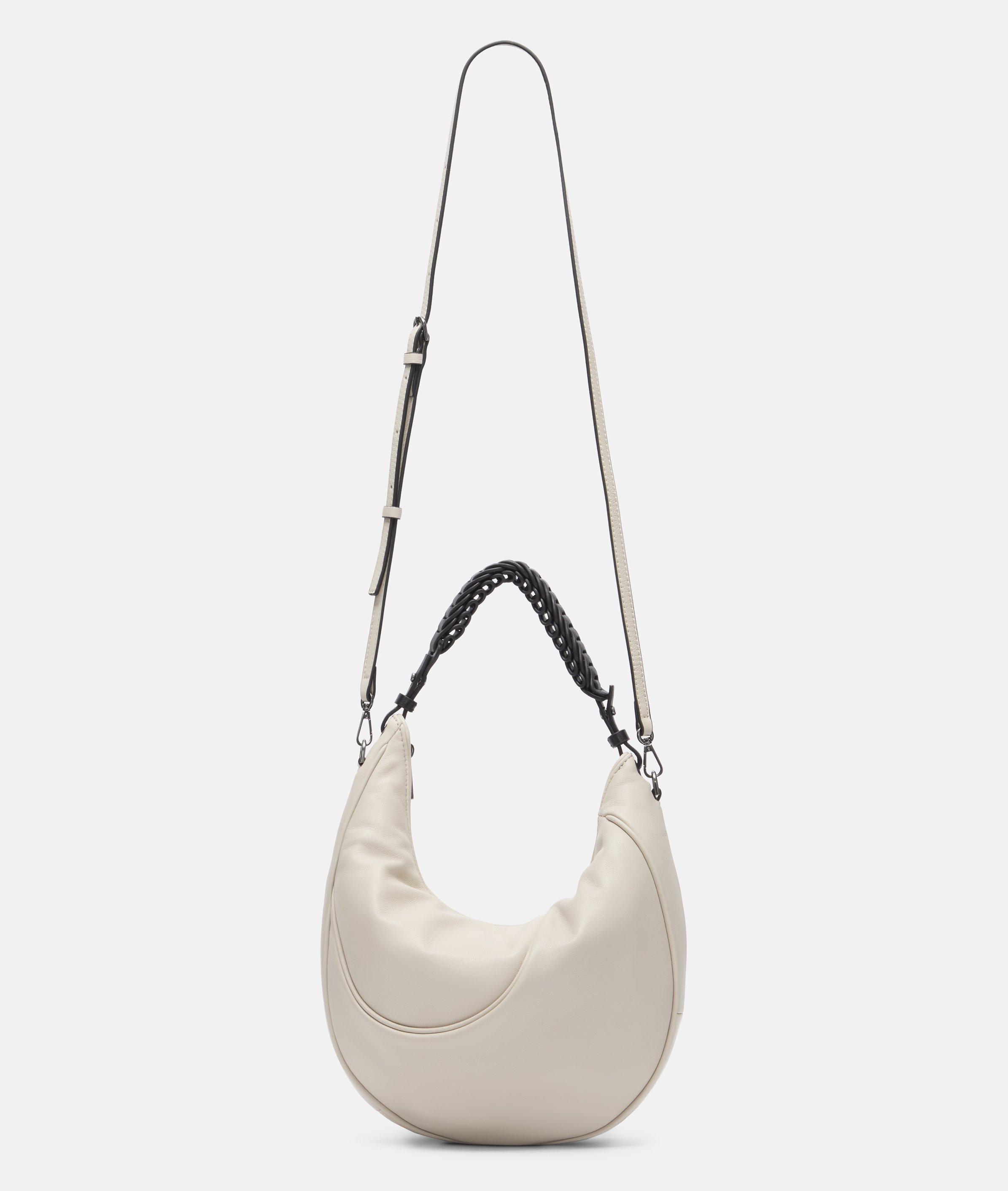 Luna Hobo S in creme, schwarz & braun