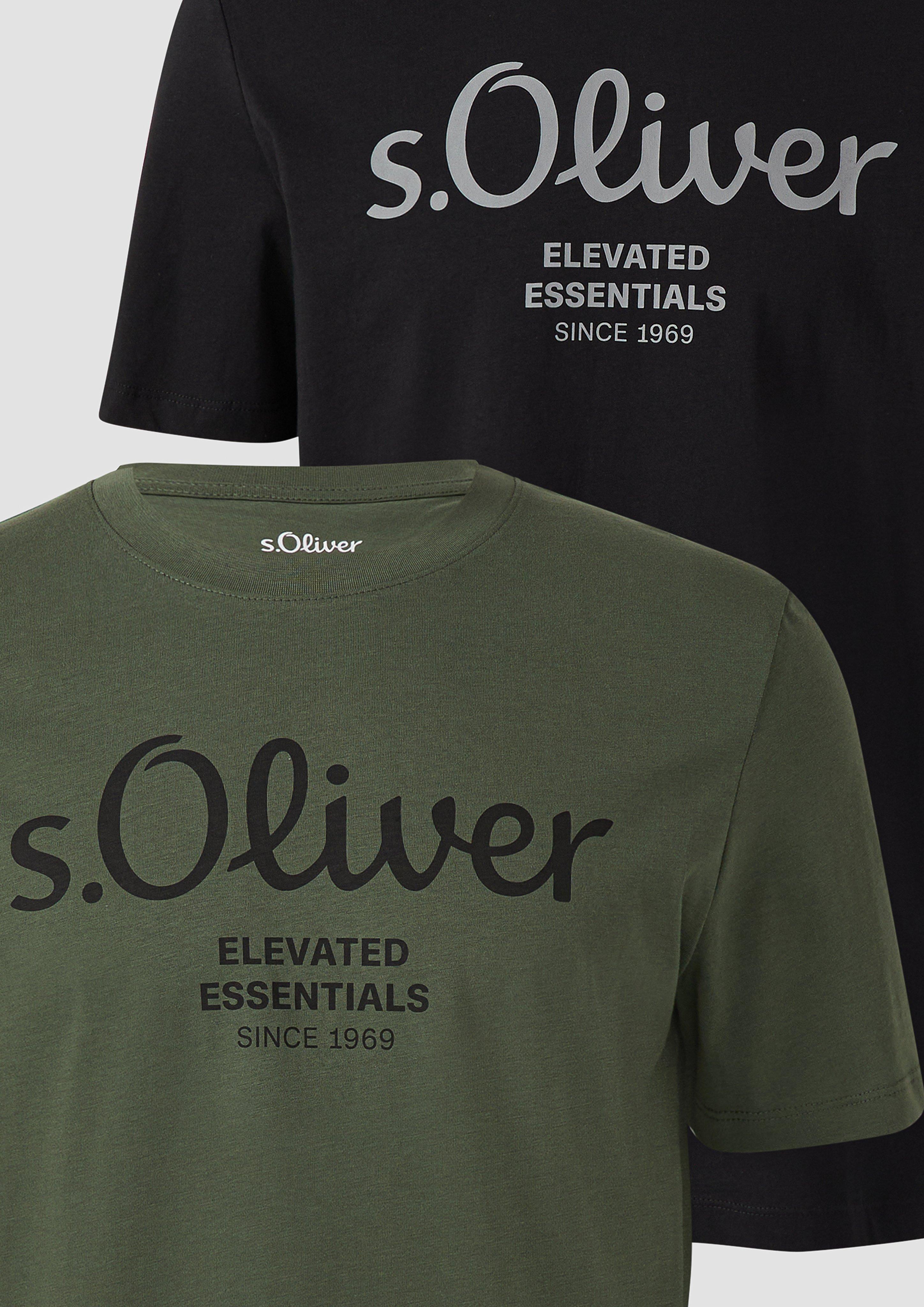 T-Shirt in 99X1 & 01X1