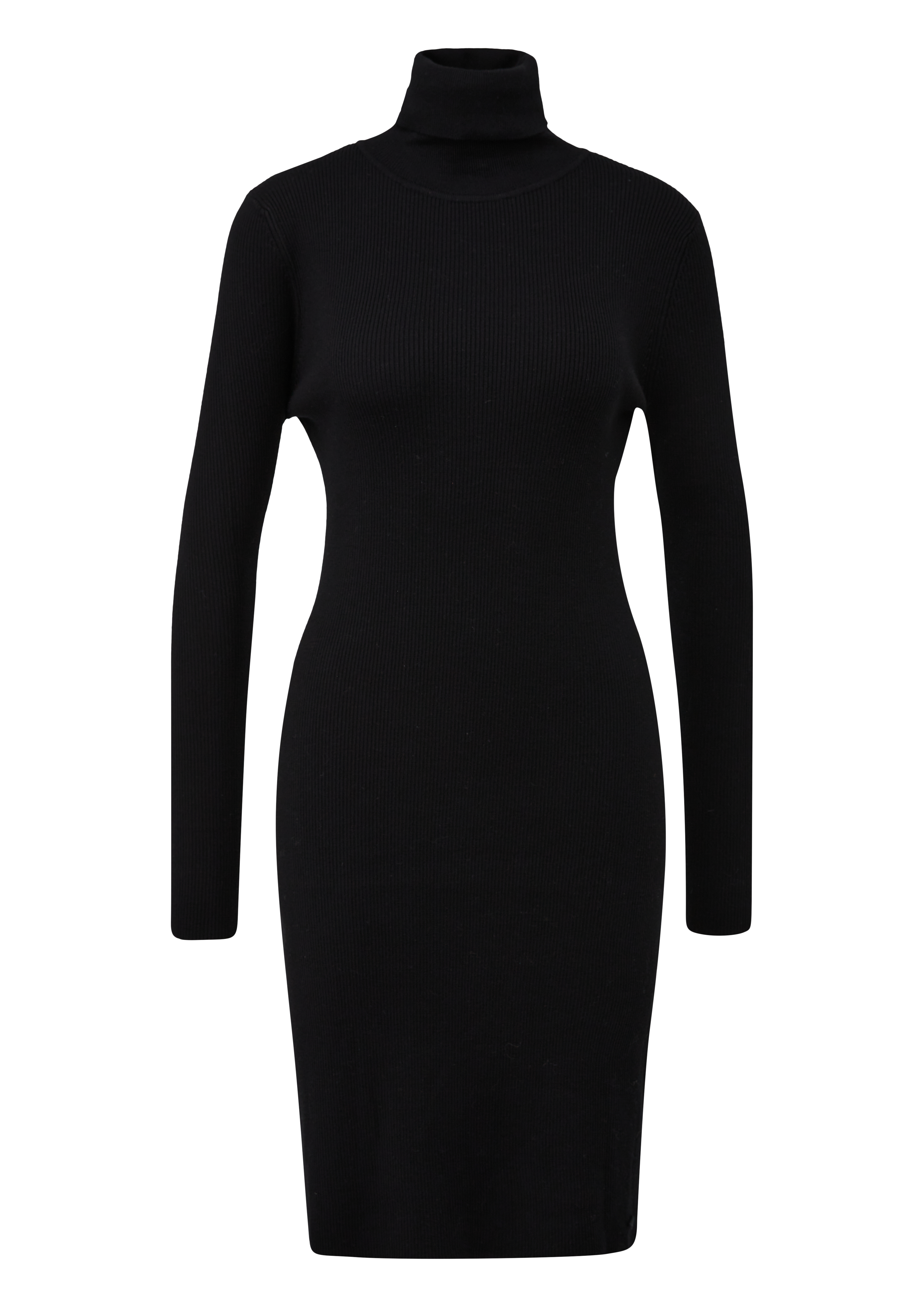 Gebreide jurk met ribbels