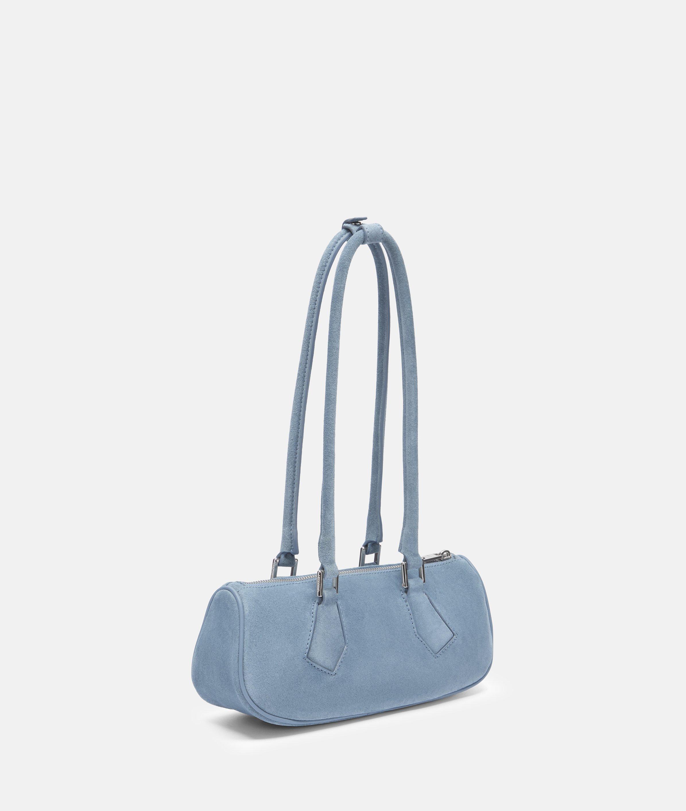 Cecile Satchel S in blau, braun & grün