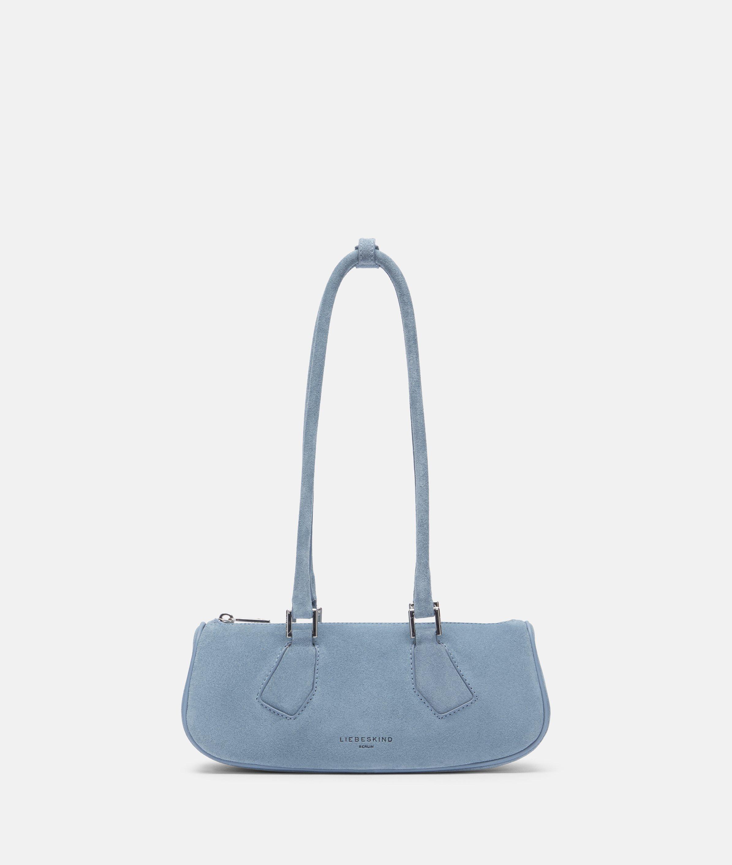 Cecile Satchel S in blau, braun & grün