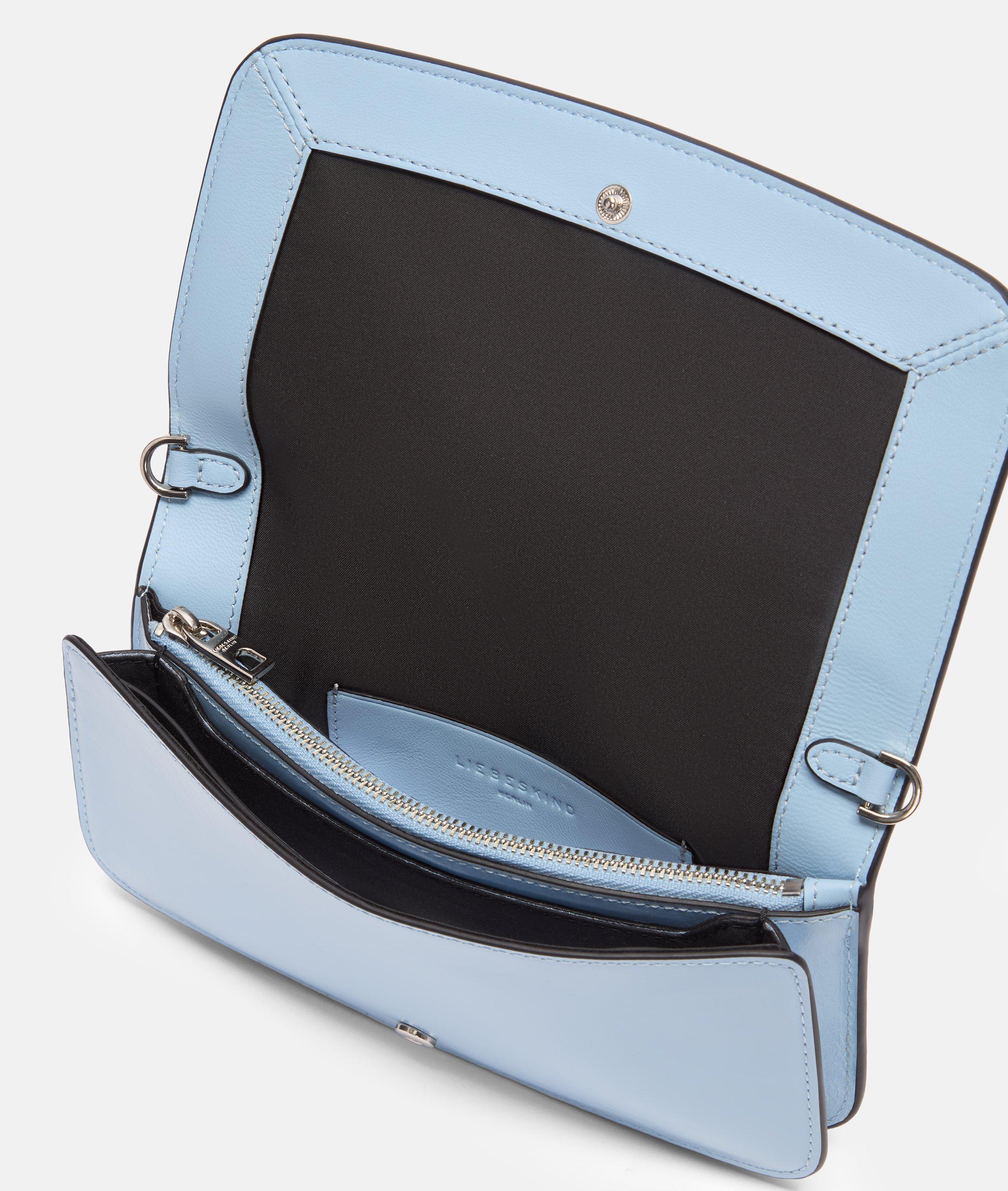 Pouch S in blau & petrol