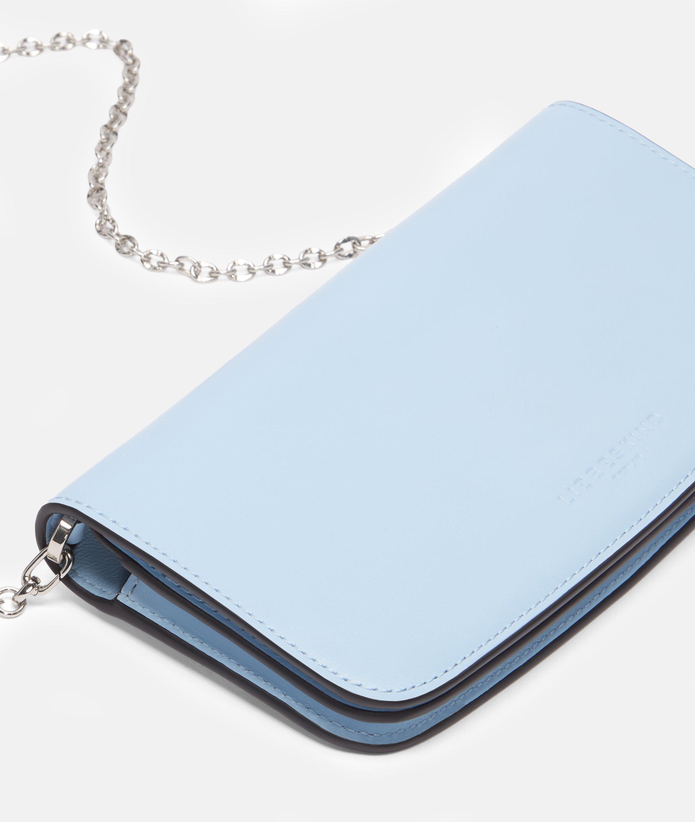 Pouch S in blau & petrol