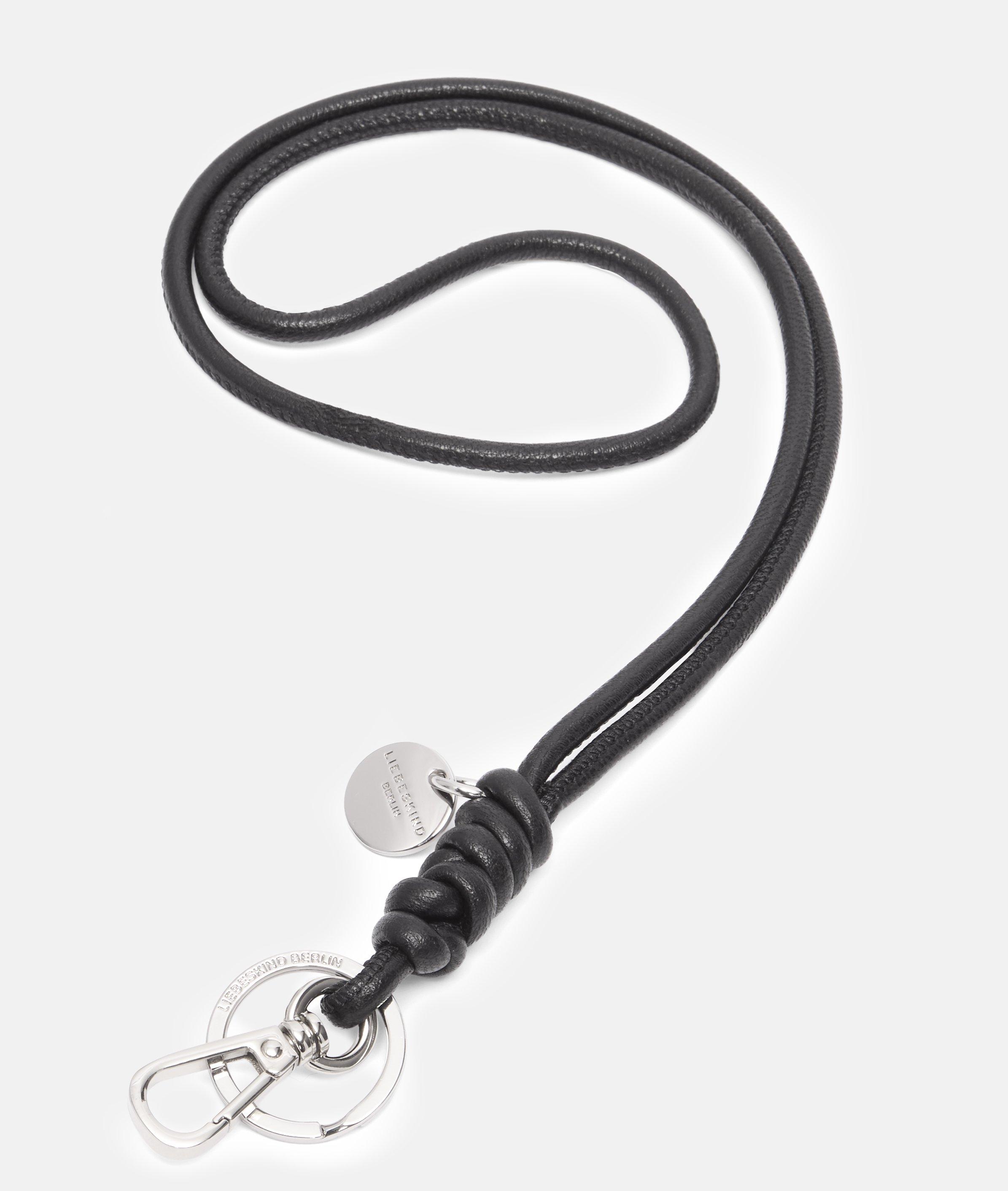 Key fob in black & brown