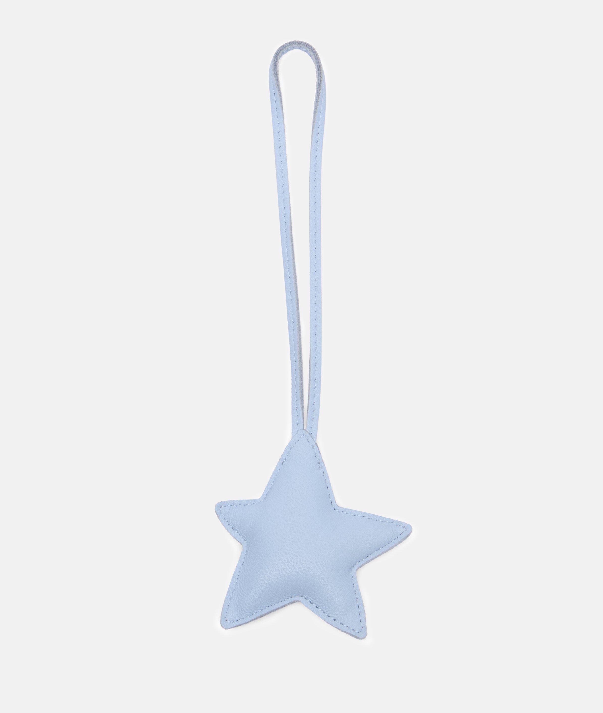 Puffy Star Pendant in blau, beige & schwarz