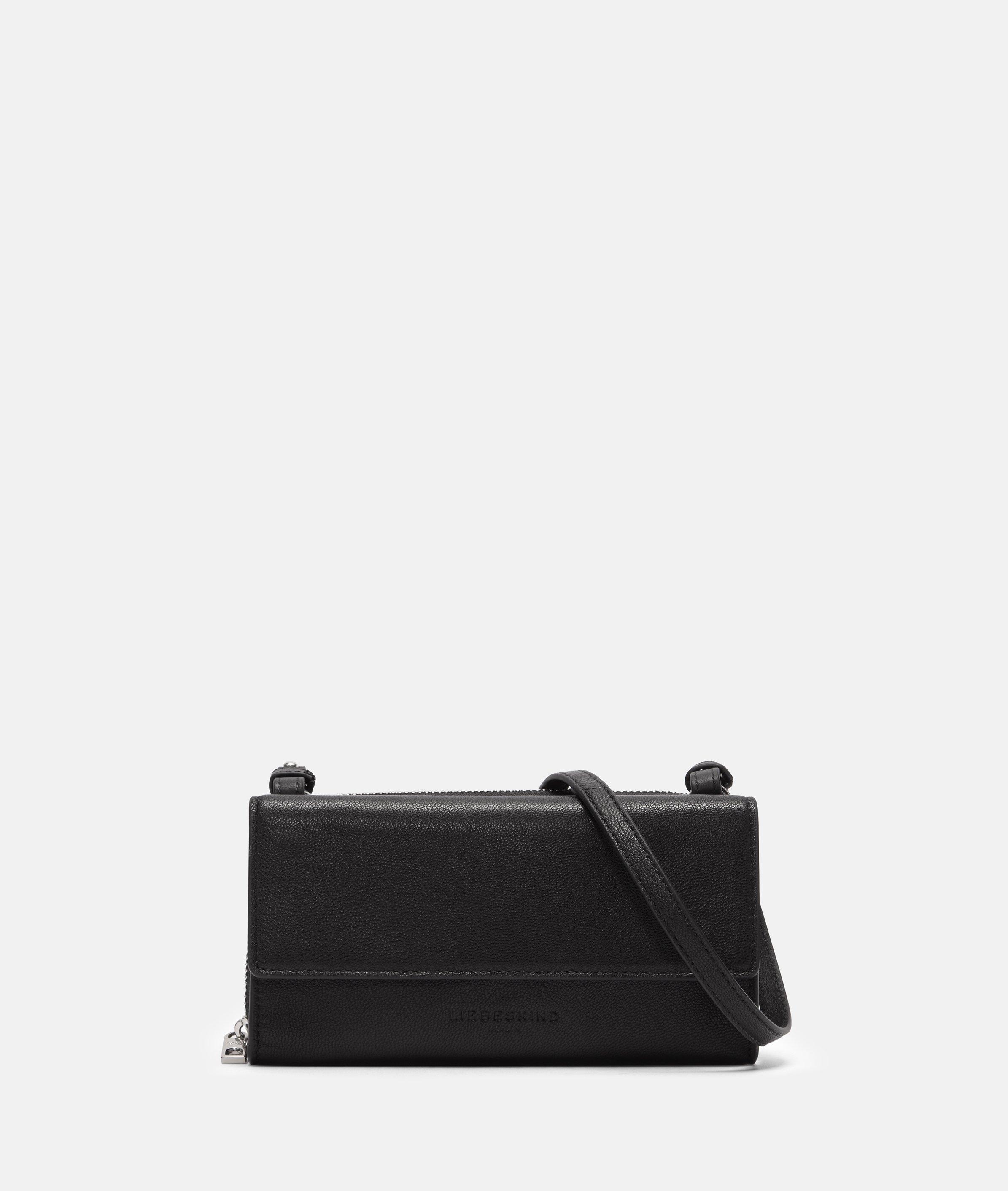 Isabelle Mobile Pouch in schwarz & braun