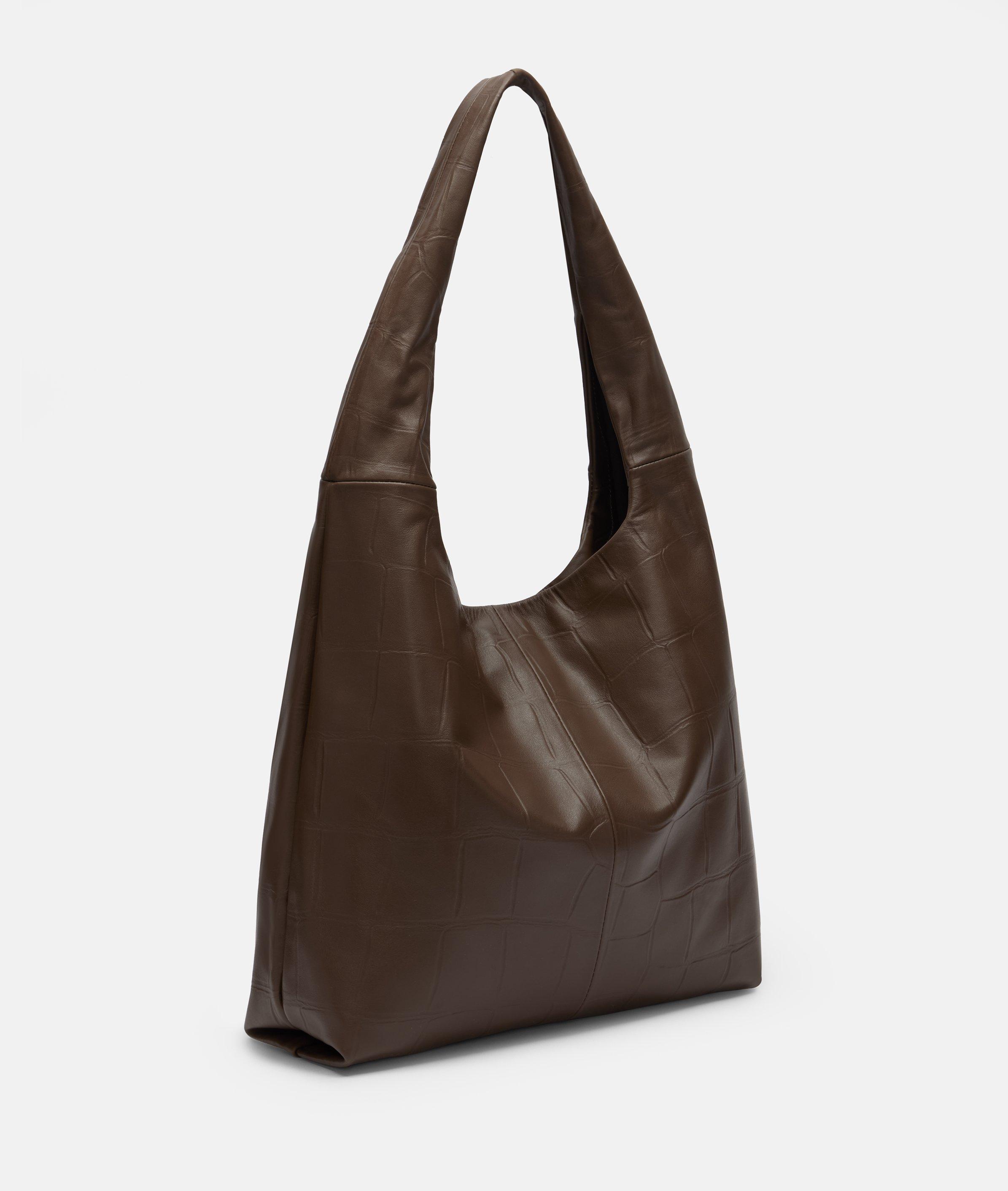 Mira Hobo L in braun, creme & schwarz