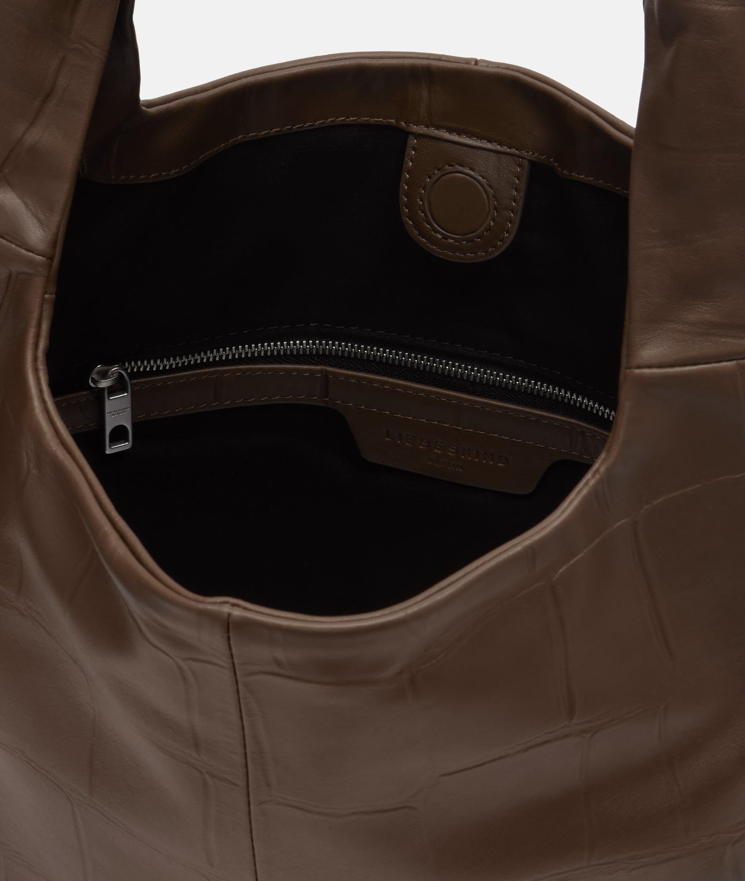 Mira Hobo L in braun, creme & schwarz