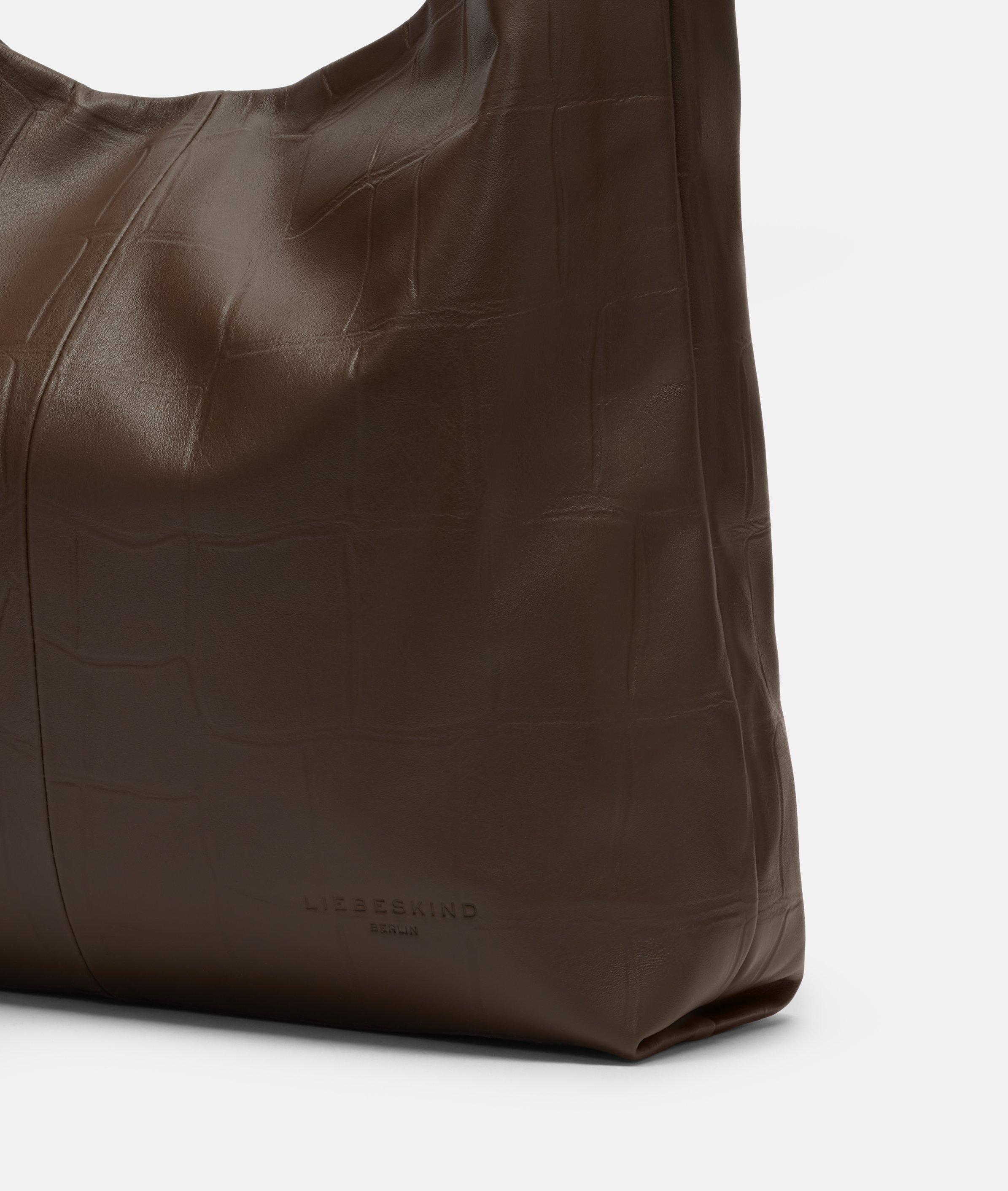 Mira Hobo L in braun, creme & schwarz