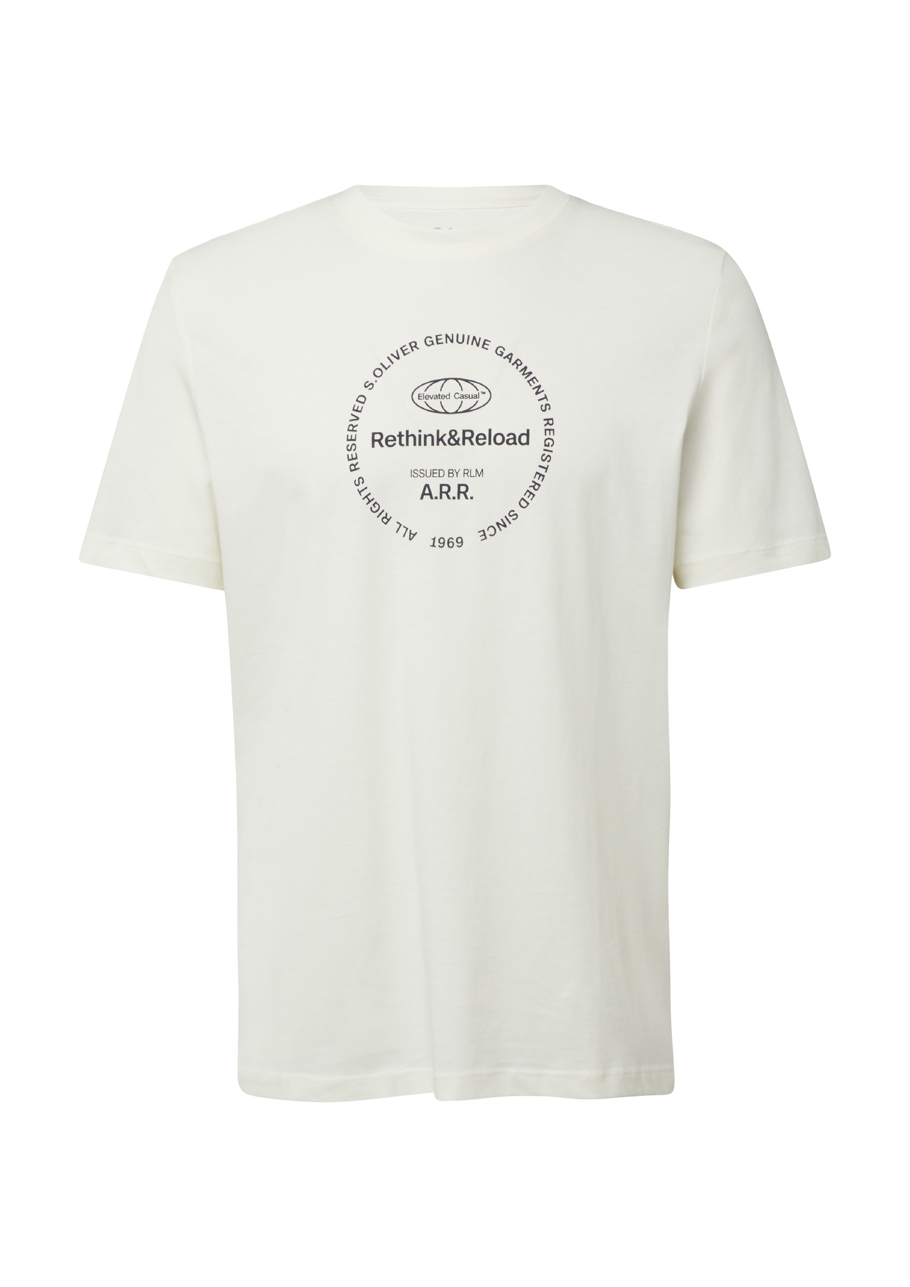 s.Oliver Jersey-T-Shirt Mit Frontprint
